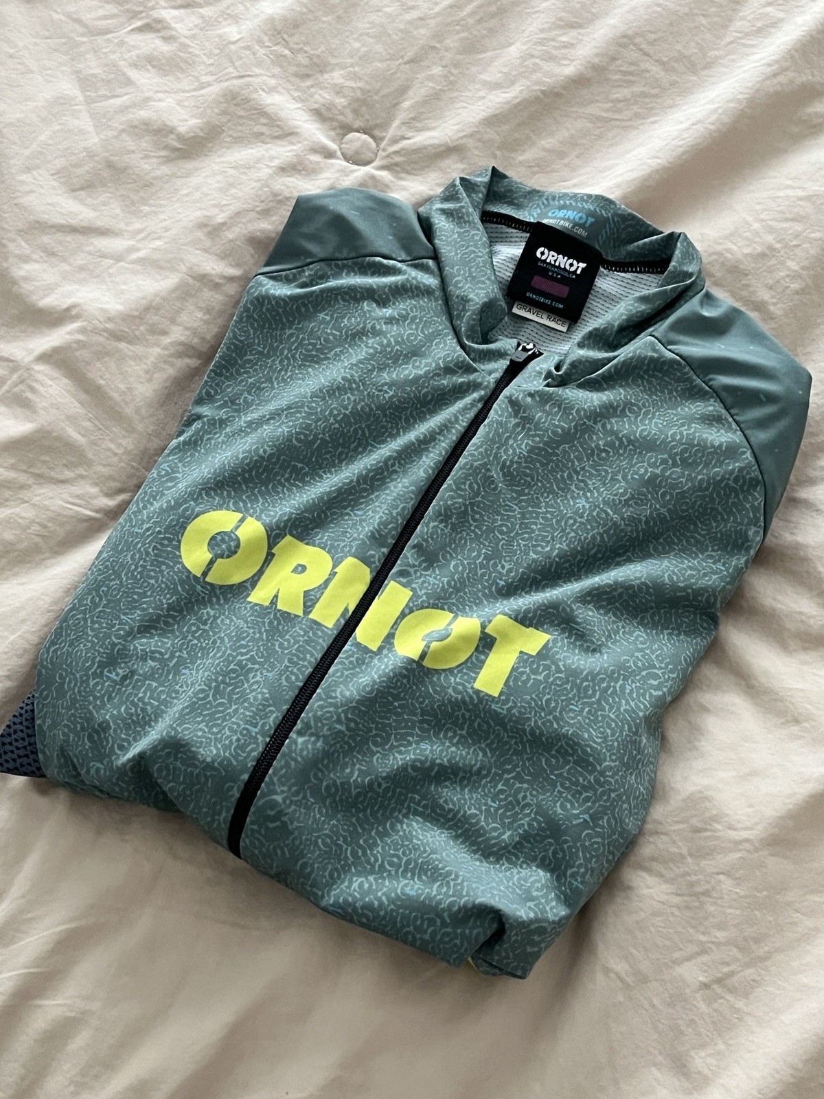 Ornot House Jersey Cycling Green Axiom Gravel Race Men’s Small S – Excellent