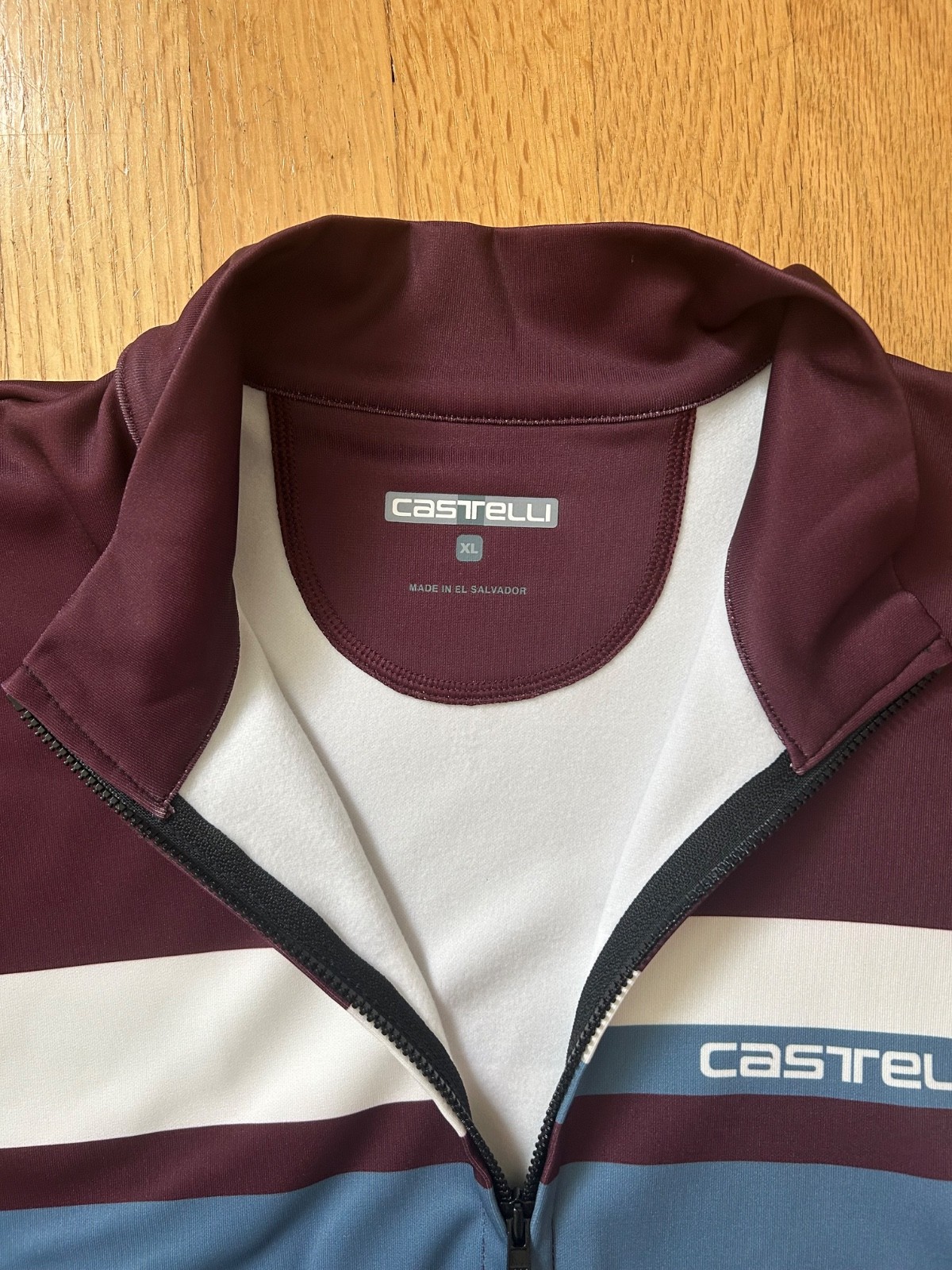 Castelli Lineare Long Sleeve Men’s Cycling Jersey Full-Zip Large