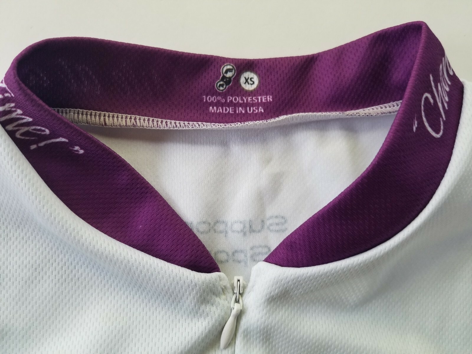 Unbranded Cycling Jersey Zip Shirt Mens Sz XS