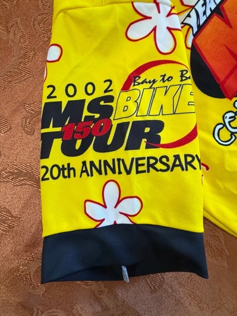 VTG Cycling Jersey (set of 2) LARGE MS Bike Tour made in USA