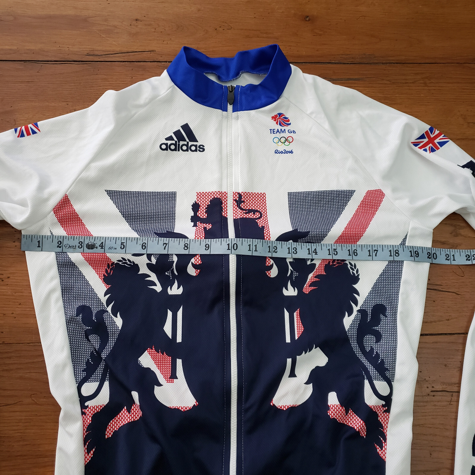 Adidas Cycling Jersey Mens M/L Beijing 2016 Oympics Team Great Britain GB UK LS