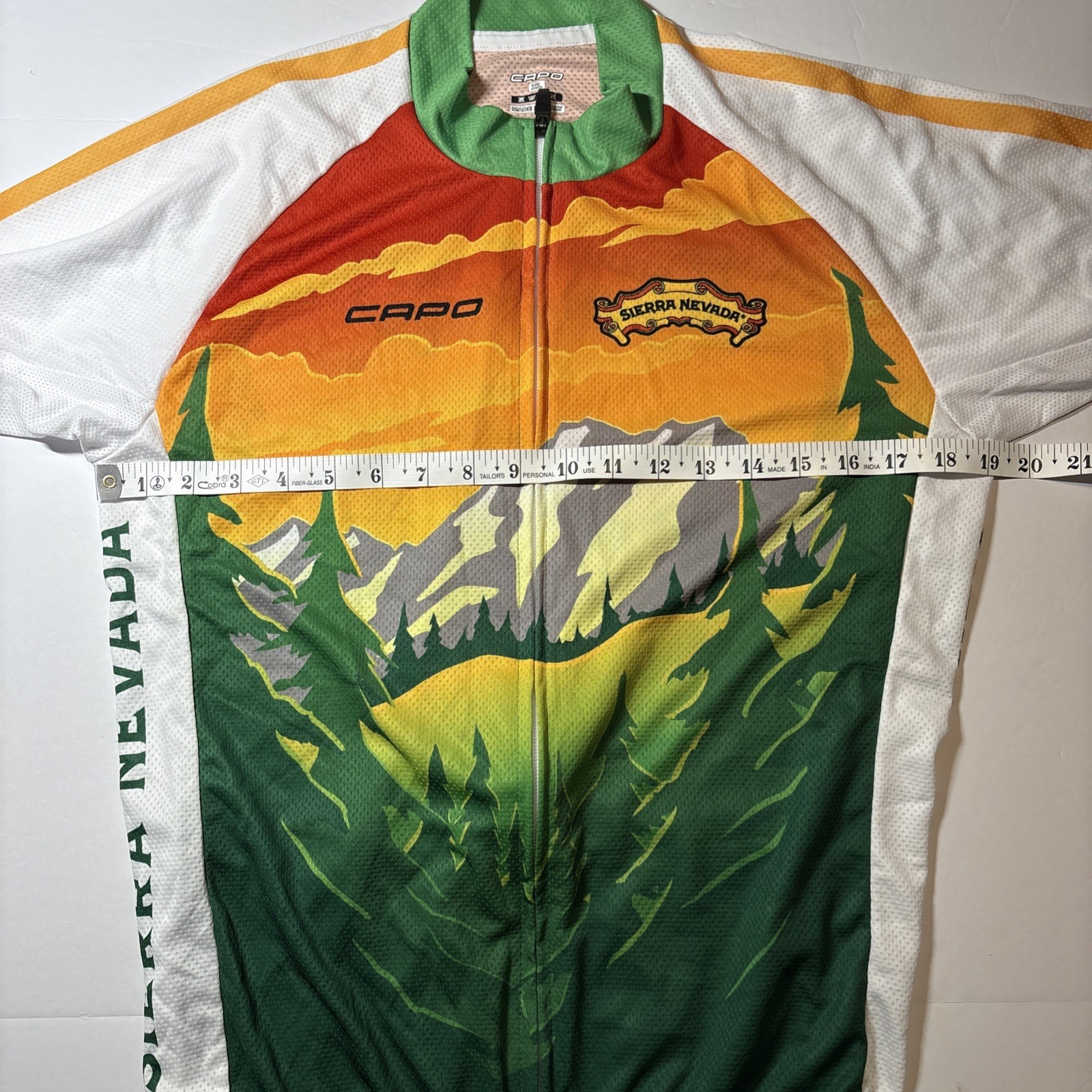 Capo cycling Jersey women’s Size XL Sierra Nevada Cycling Shirt Gravel Jersey
