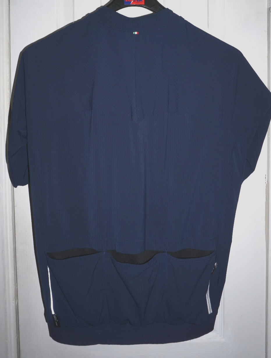 Q36.5 Cycling Jersey Blue Aero Race Fit Full Zip Short Sleeve Men’s XXL