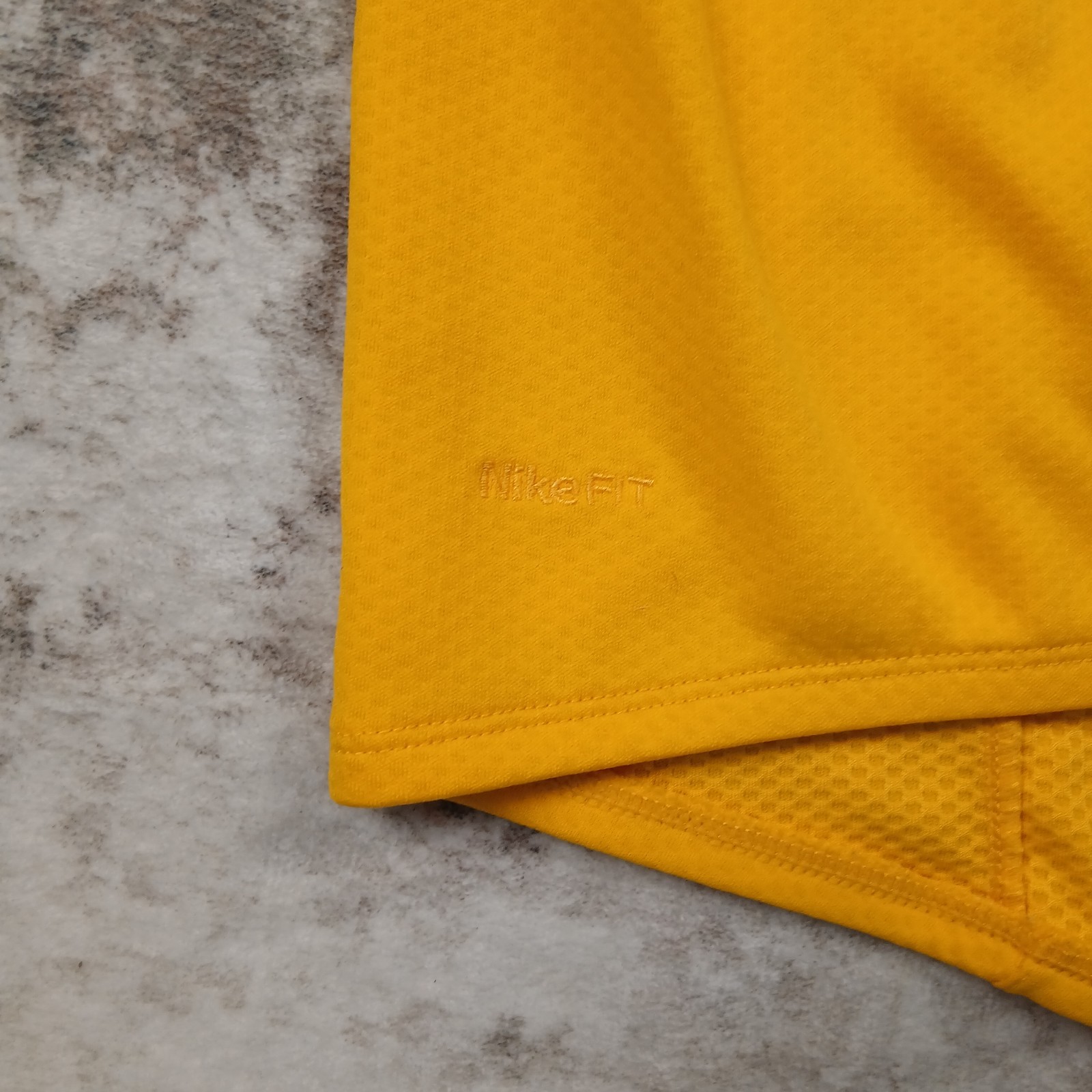 Vintage Nike Cycling Jersey Mens XL Extra Large Yellow