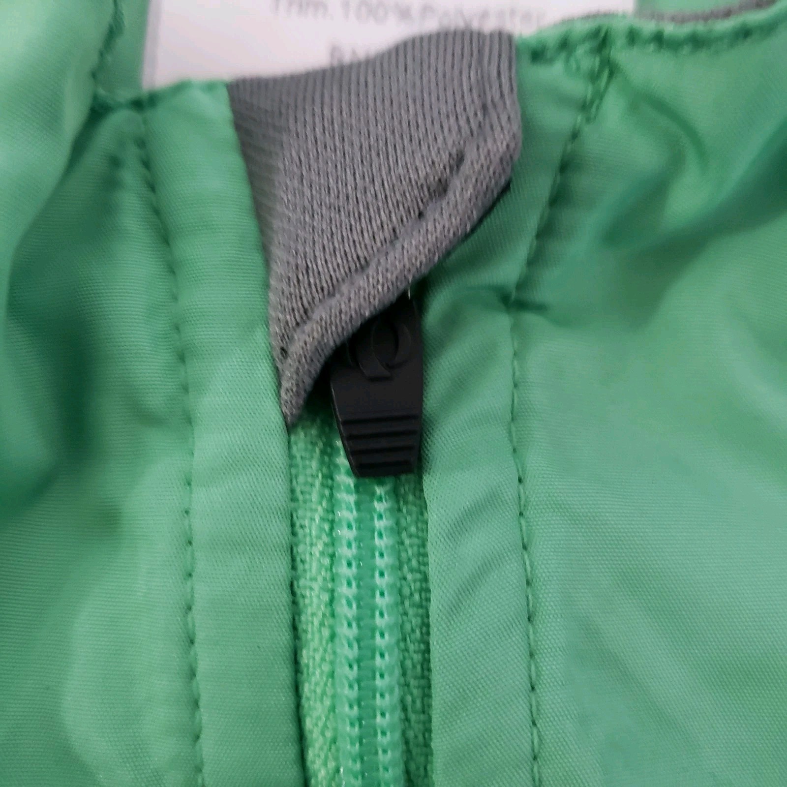 Pearl Izumi Cycling Vest Womens XL Green Gray Packable Wind Gilet Bike Sleeveles