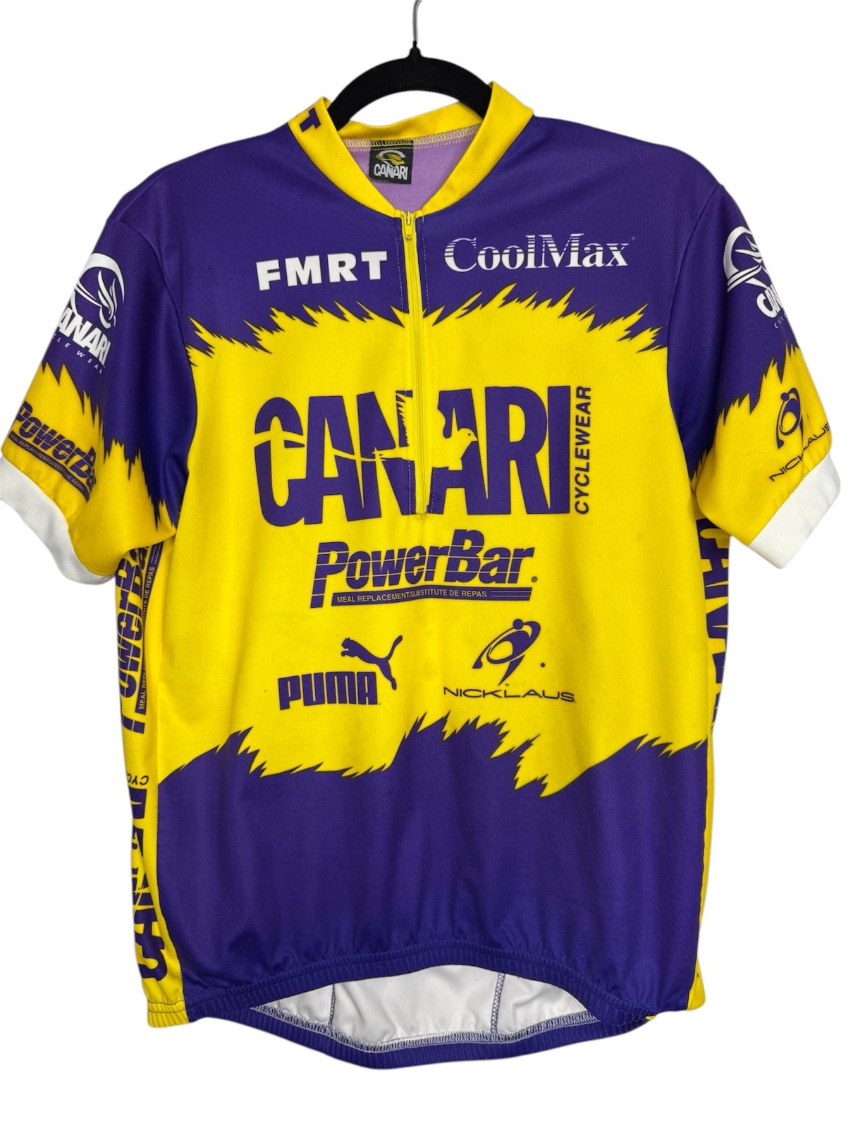 Men’s Cycling Jersey Canari size Medium in multi color