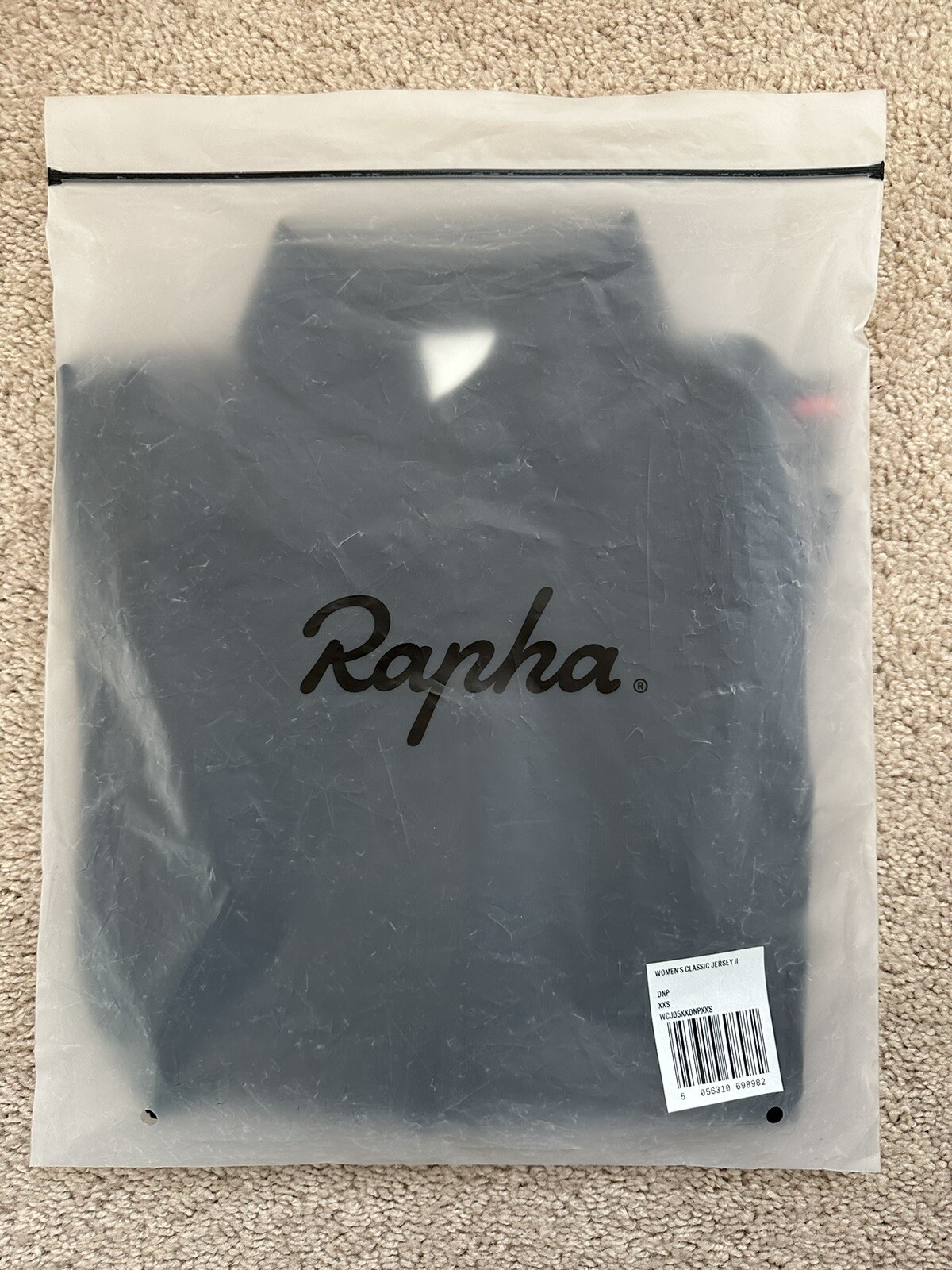 RAPHA Women’s Classic Jersey II Dark Navy / Pink Size XXS
