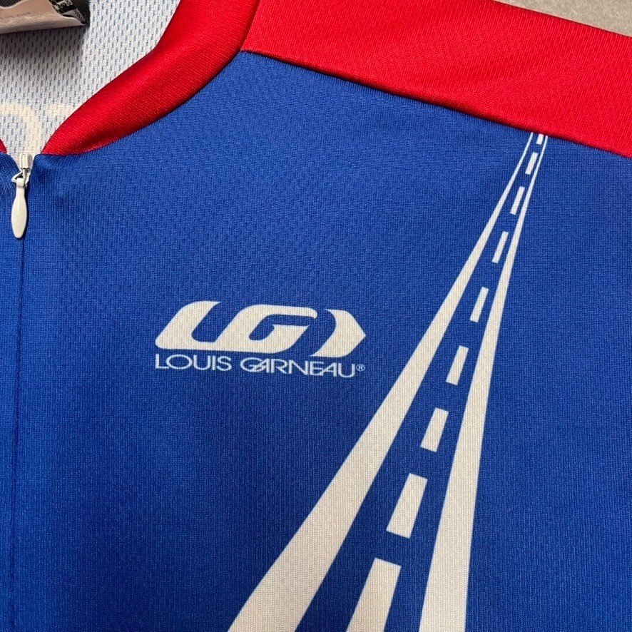 Louis Garneau Cycling Jersey Men Medium Turtle Road Race PGA Tour Cycle To Shore