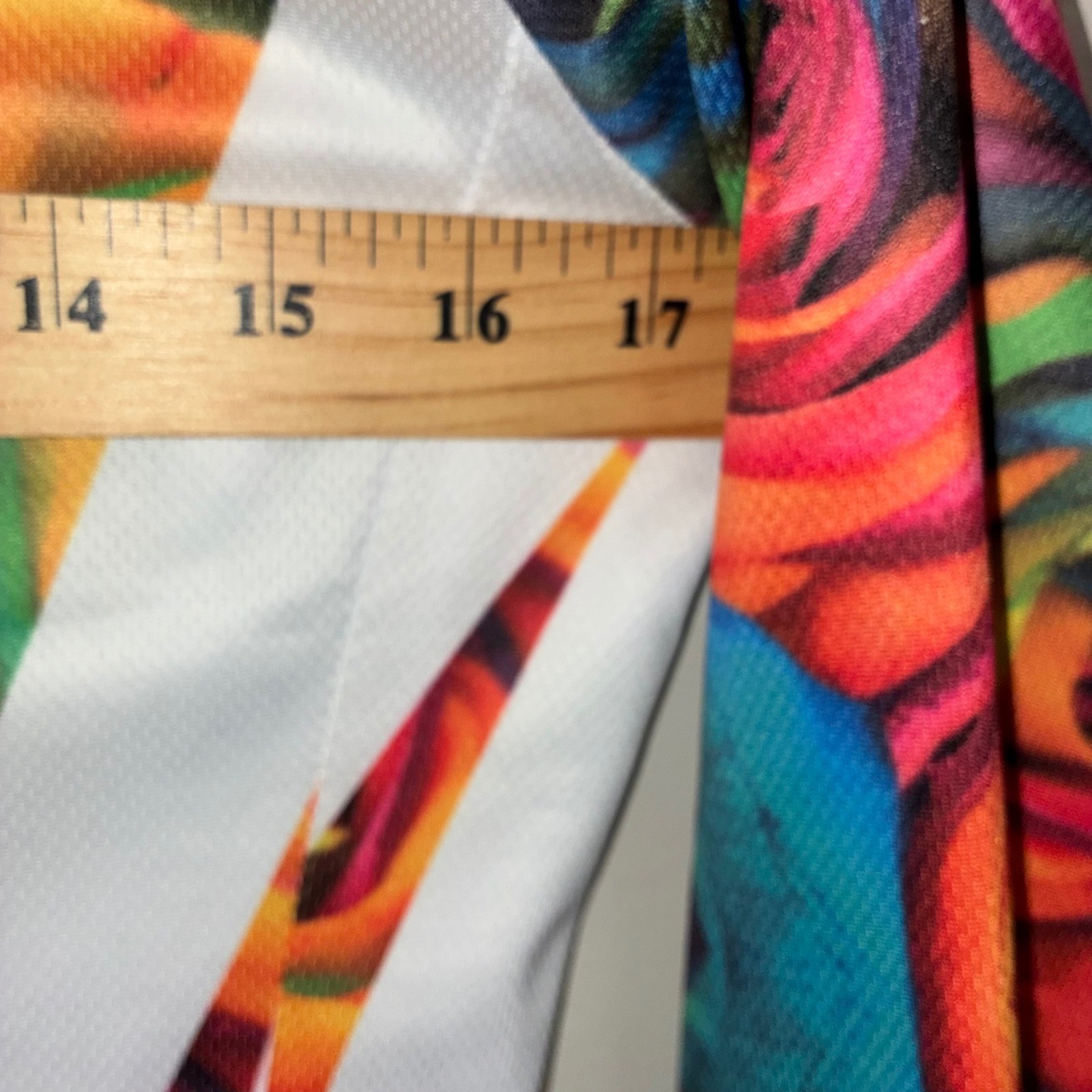 Paladin Cycling Jersey Womens Bright Floral Full Zip Long Sleeve Bike Jersey
