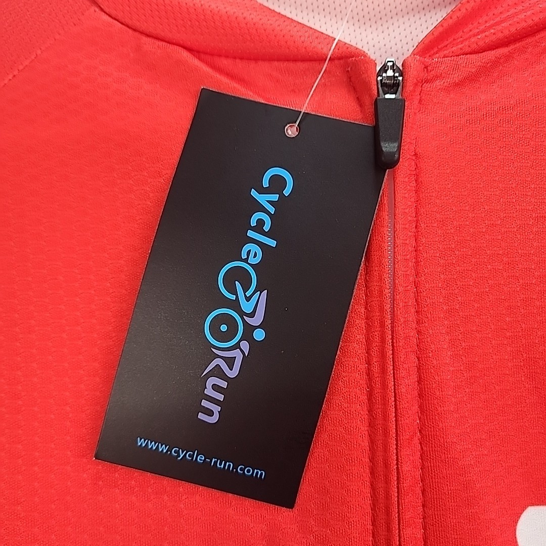 Cycle-Run, Long sleeve cycling jersey. XXXL, Rear waist pockets, NEW with tags