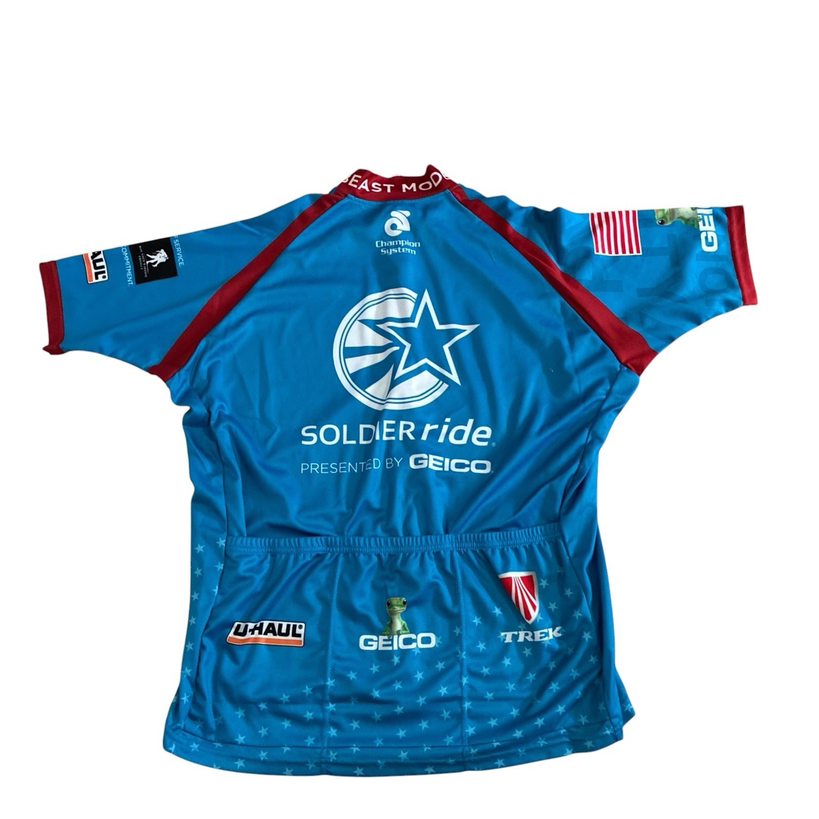 Champion System Women’s Size 3XL Wounded Warrior Project Zip Cycling Jersey New
