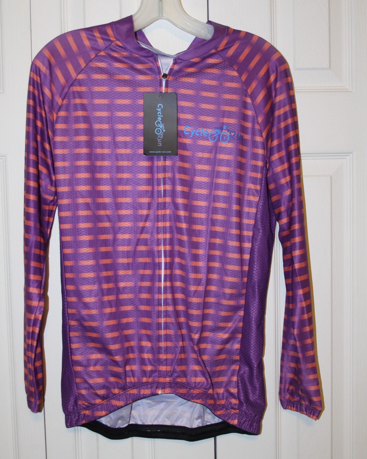 Cycle Run Women’s XXL short Sleeve Full Zip Cycling Jersey NWT