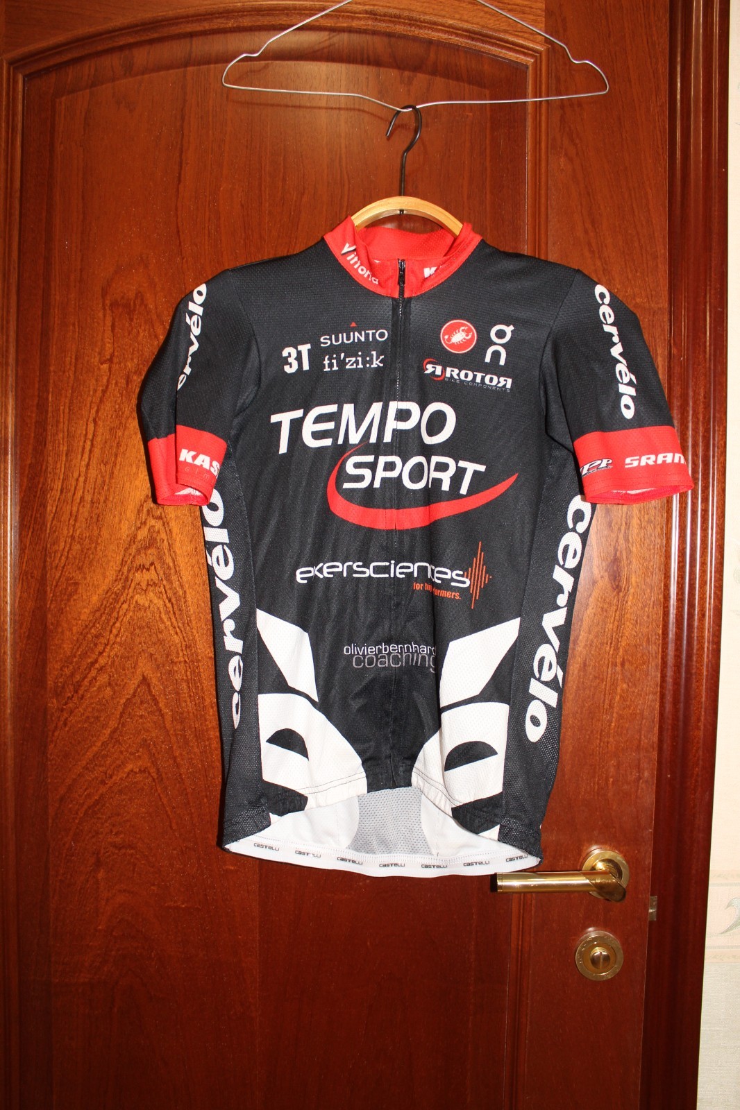 Castelli Rudi project Tempo Sport Cervelo Team cycling jersey shirt – size M