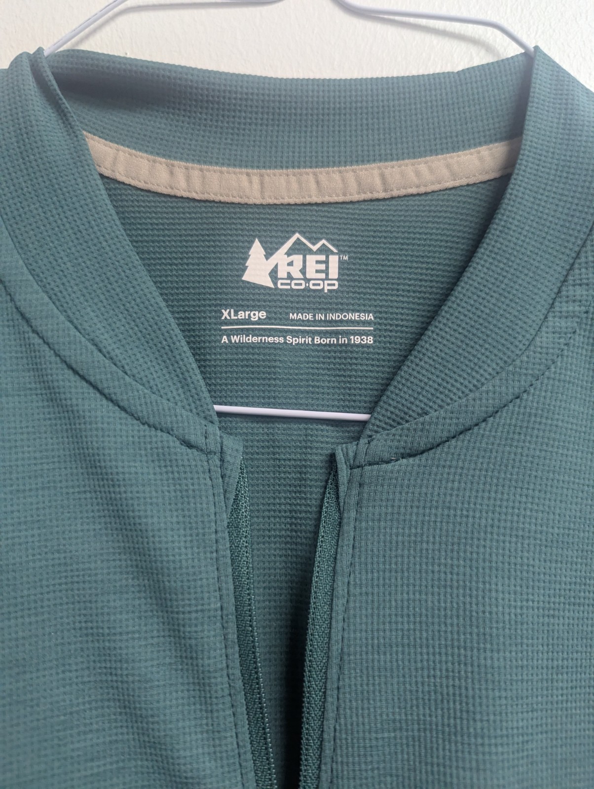 REI Co-op Guide Women’s NEW Full Zip Cycling Jersey Green XLarge