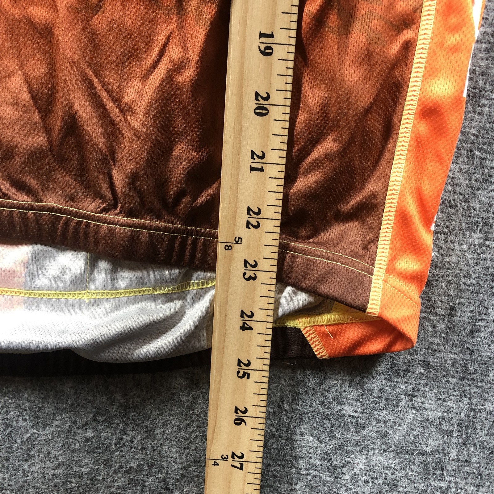 Minneapolis Duathlon Men’s Medium Orange/Yellow Cycling Running Team Orth