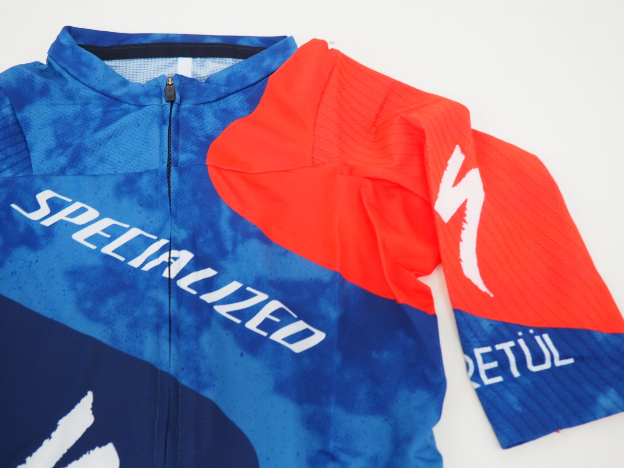 New! Specialized Racing Short Sleeve Aero Cycling Jersey Size XS Red/Blue