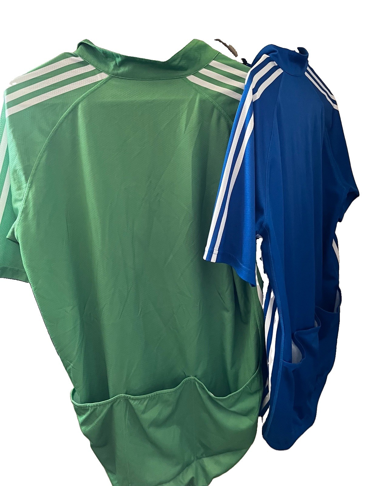 Lot Of 3 Vintage Men’s Cycling Jerseys Large XL 2 Adidas 2002 Cycling Company +1
