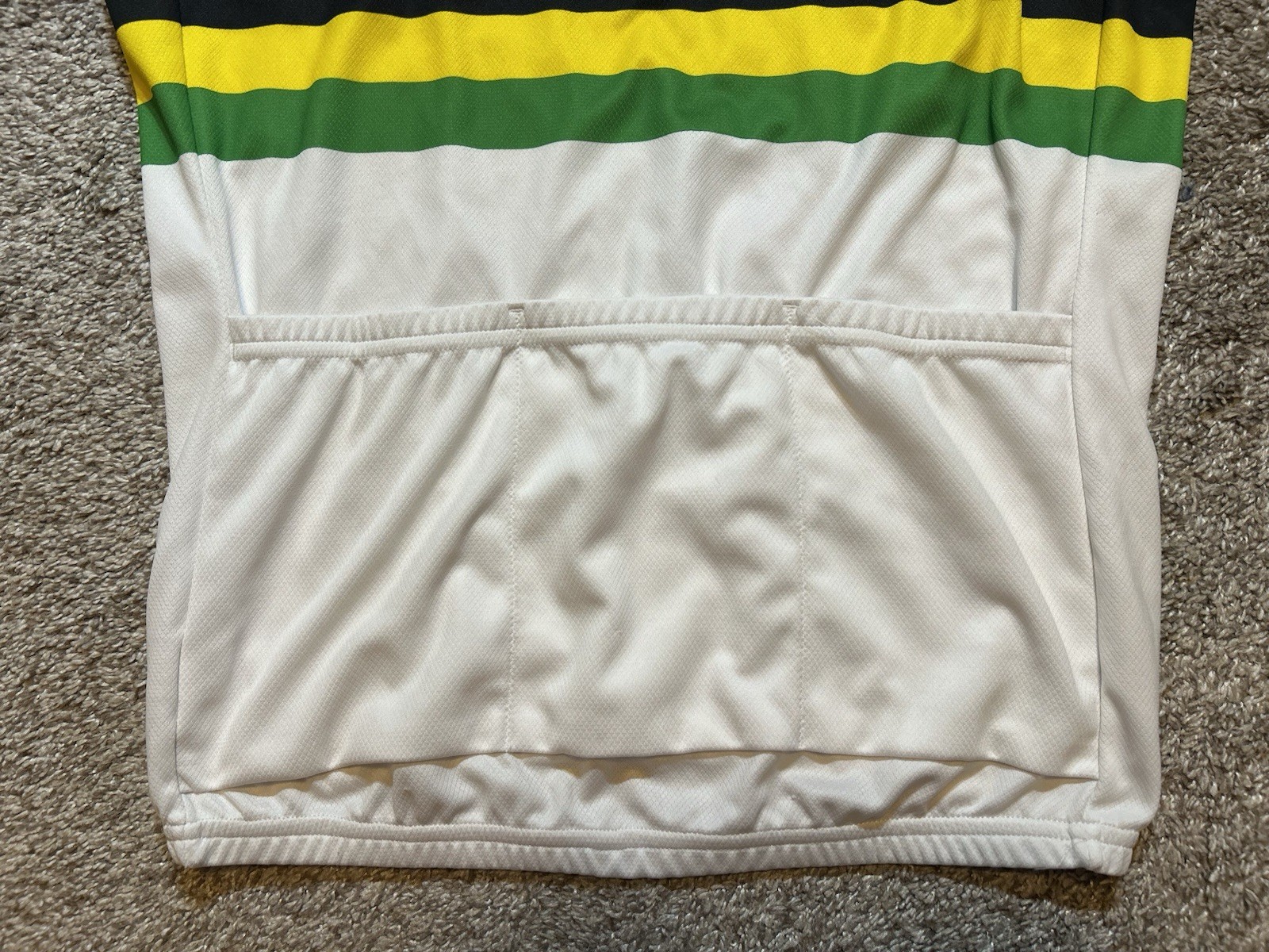 SMS Santini Cycling Jersey Men XL 1/4-Zip UCI World Champion Jersey *Snags*