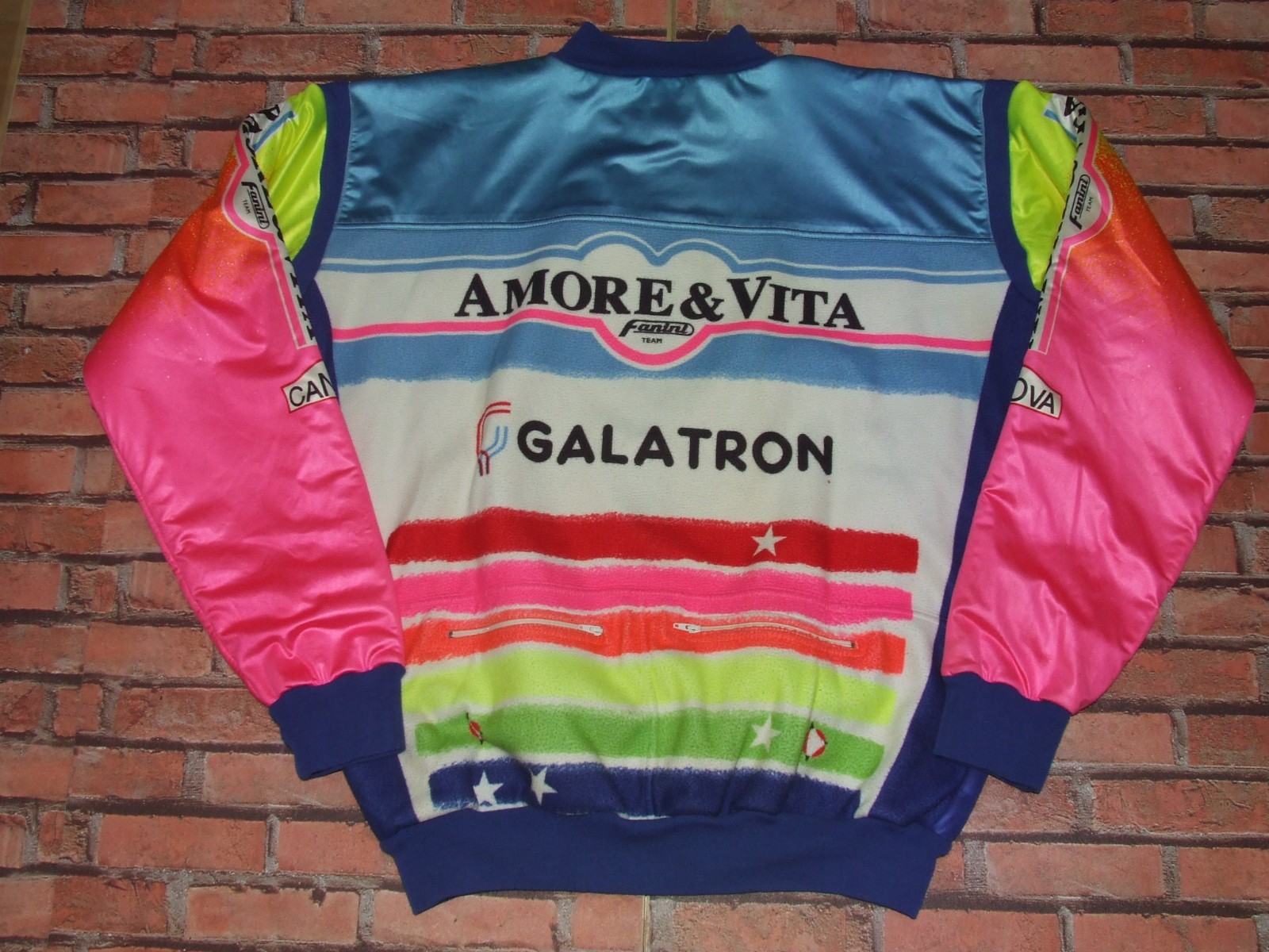 Amore E Vita Nalini Bike Jersey Jacket Cycling Fleece Synthetic Size XL