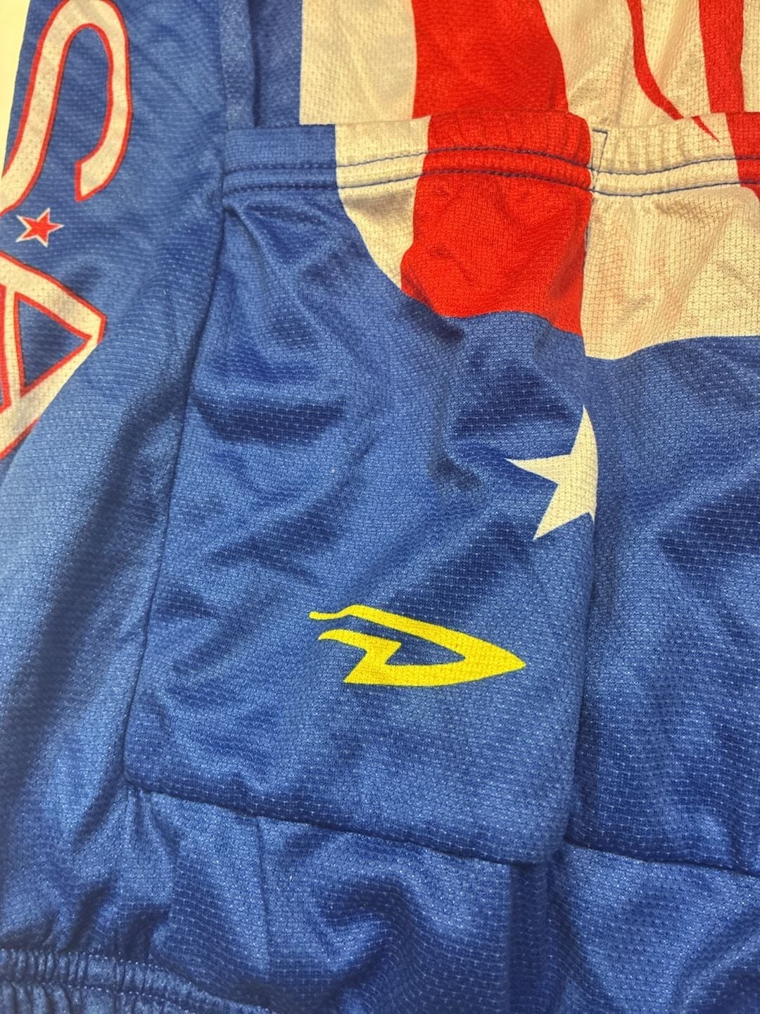 Vintage DeFeet USPS Stars and Stripes USA Cycling Jersey
