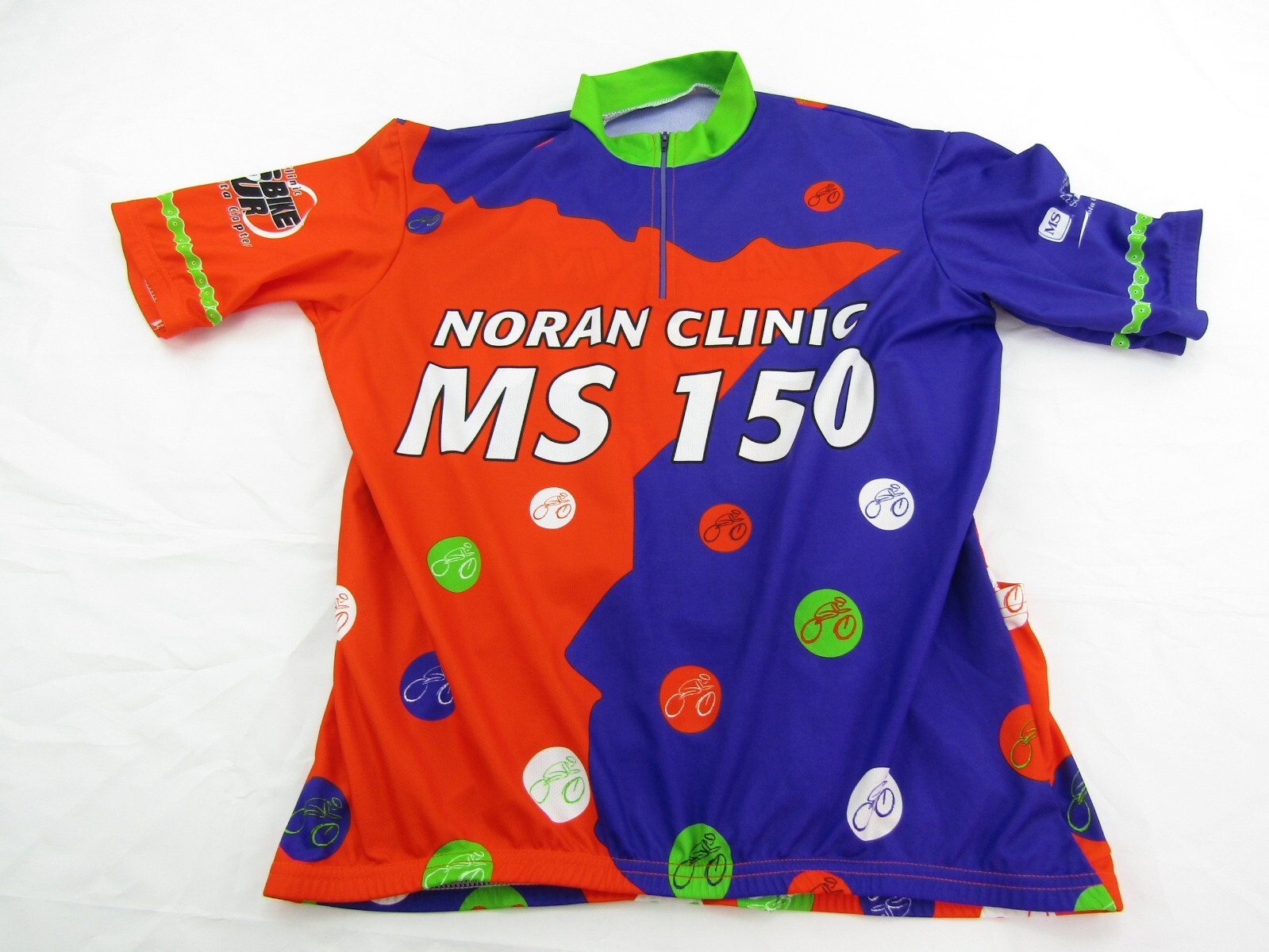 Noran Clinic Vomax Bicycling Jersey Men Size Medium? Multicolor Minnesota Clinic