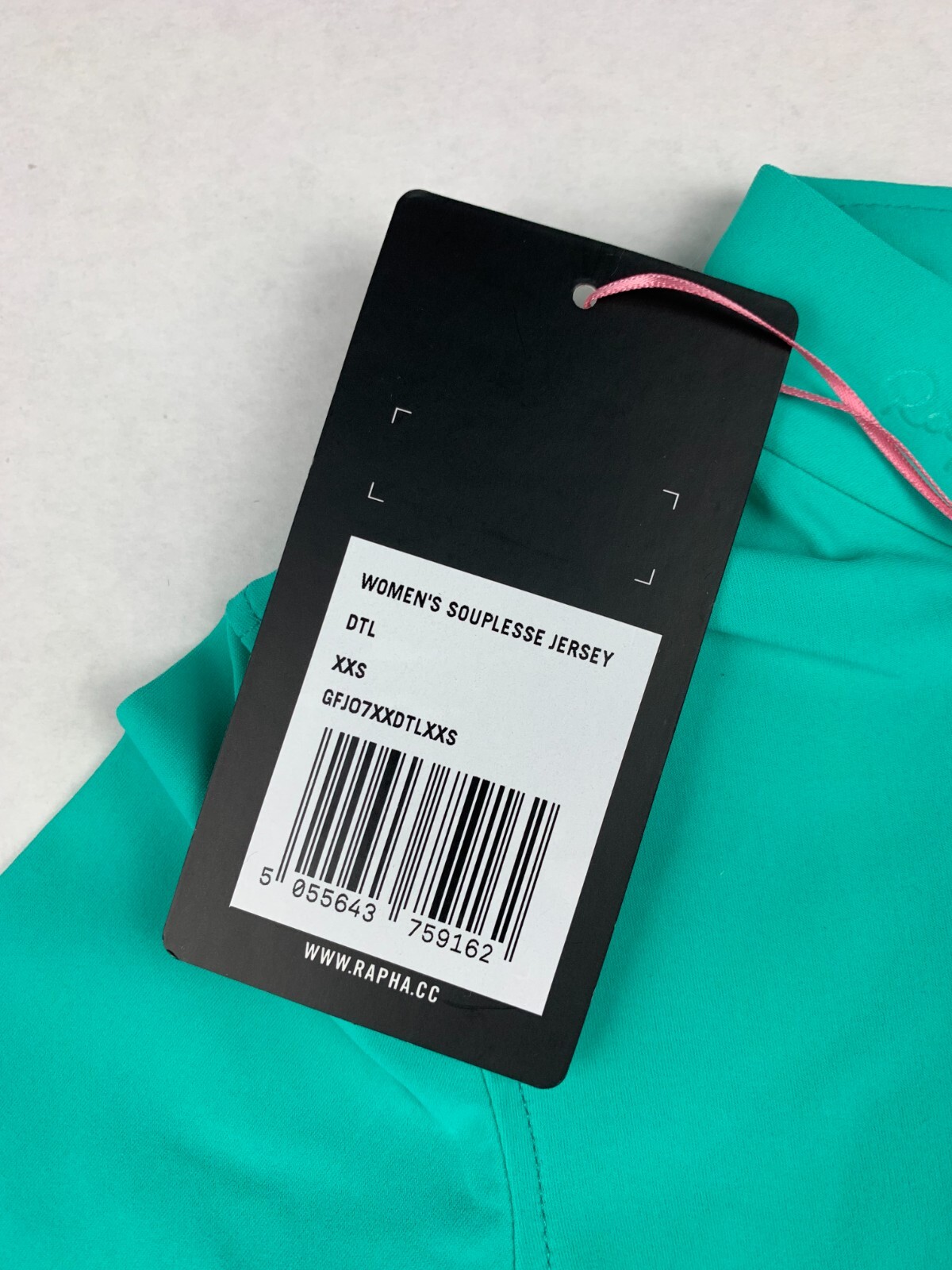 New RAPHA Women’s Souplesse Jersey Dark Teal Size XXS