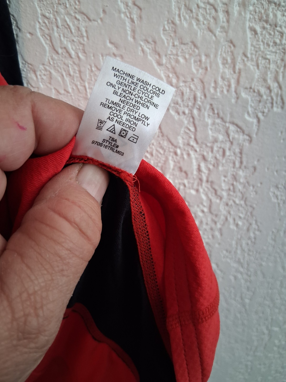 Trayl Size Medium Red & Black Bicycling Triathlon Back 3 Pocket Jersey Shirt