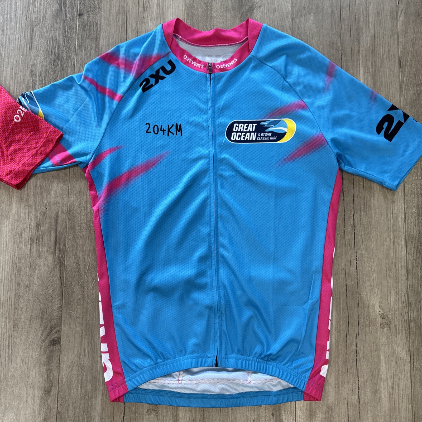 Cycling Jersey w Pockets Bundle Lot of 3 Adelaide Epic Ride Great Ocean 204 KM