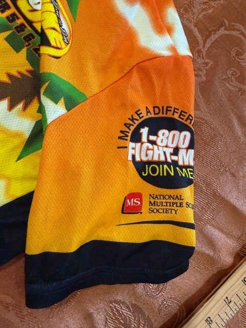 VTG Cycling Jersey (set of 2) MED MS Bike Tour made in USA