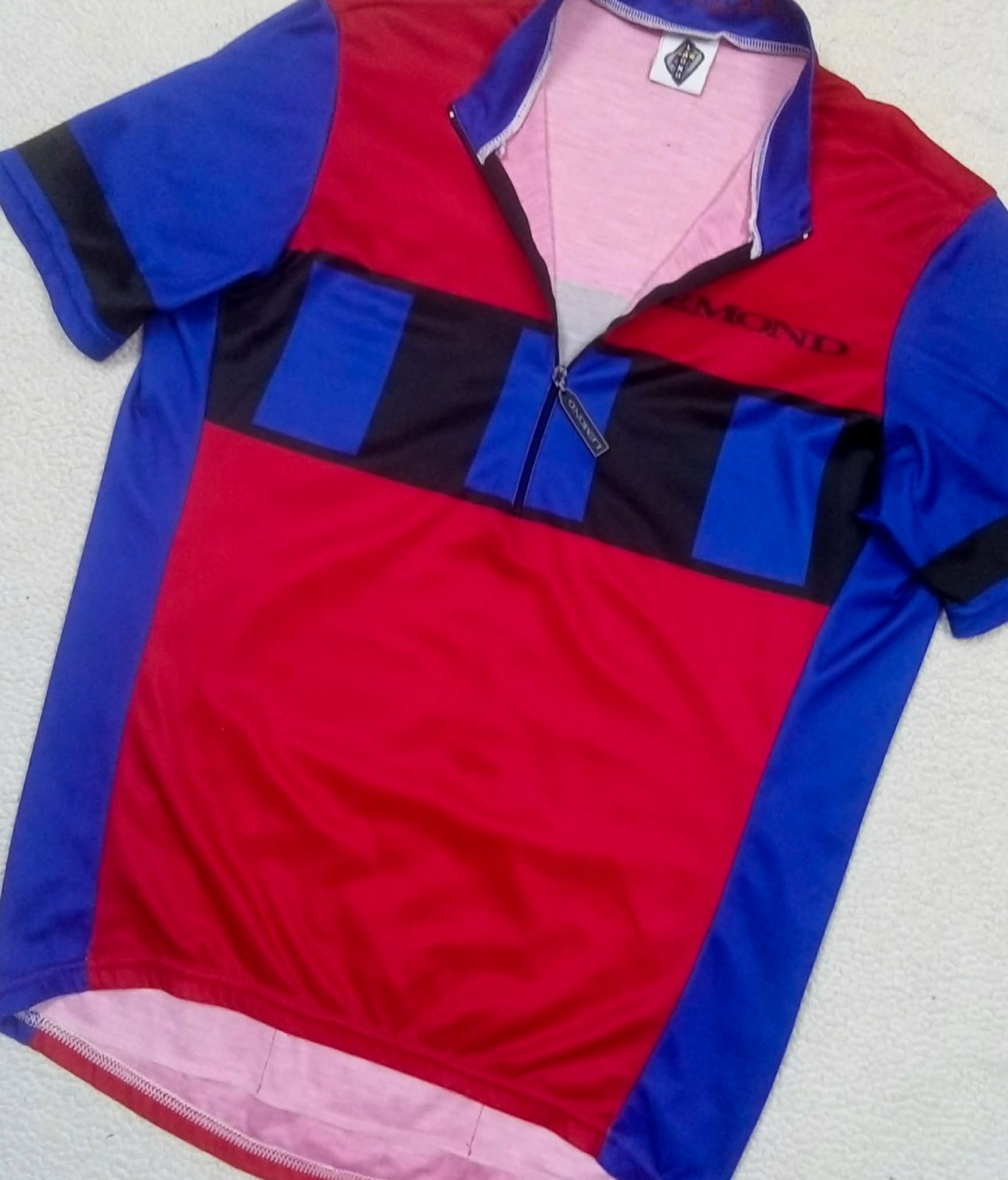 RARE VTG Greg LeMond Signature Print “Legendary” Cycling Jersey by Lemond fits M