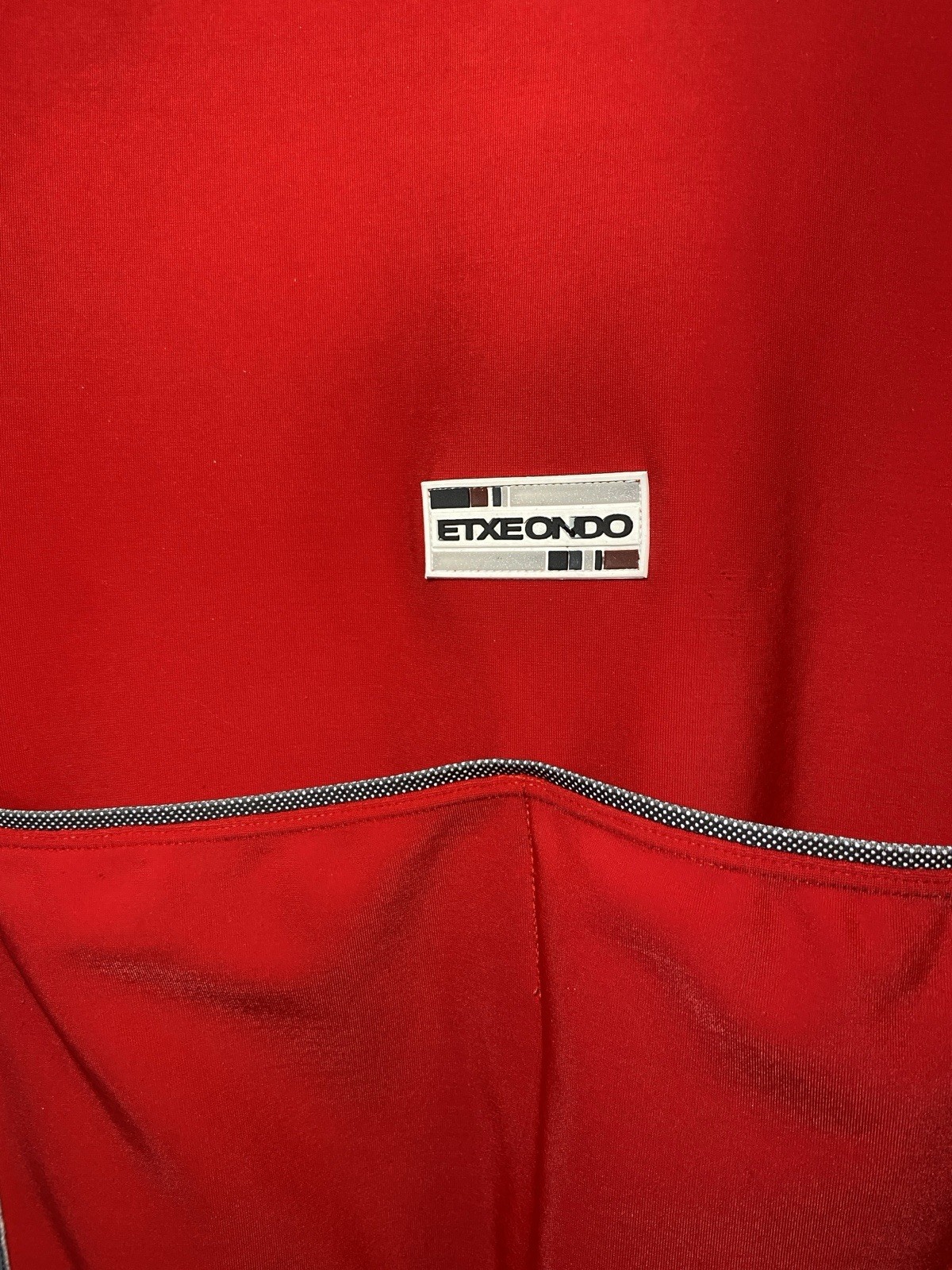 ETXEONDO CYCLING JACKET Adults XL Red Warm Full Zip