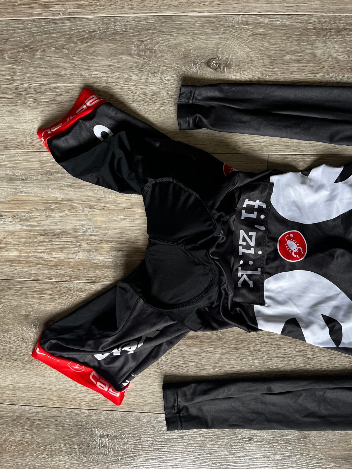 Cervélo TestTeam Cycling Skinsuit Speedsuit Cycle Suit Long Castelli size S