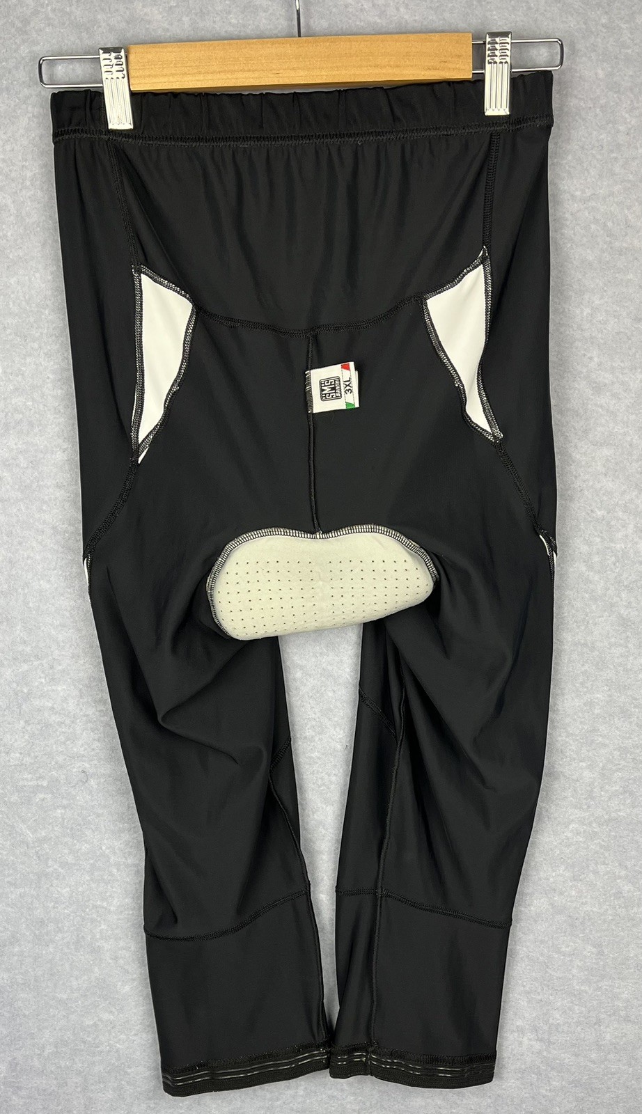 Santini Mens Compression Cycling Tights SMS 3/4 Length Size 3XL Made In Italy