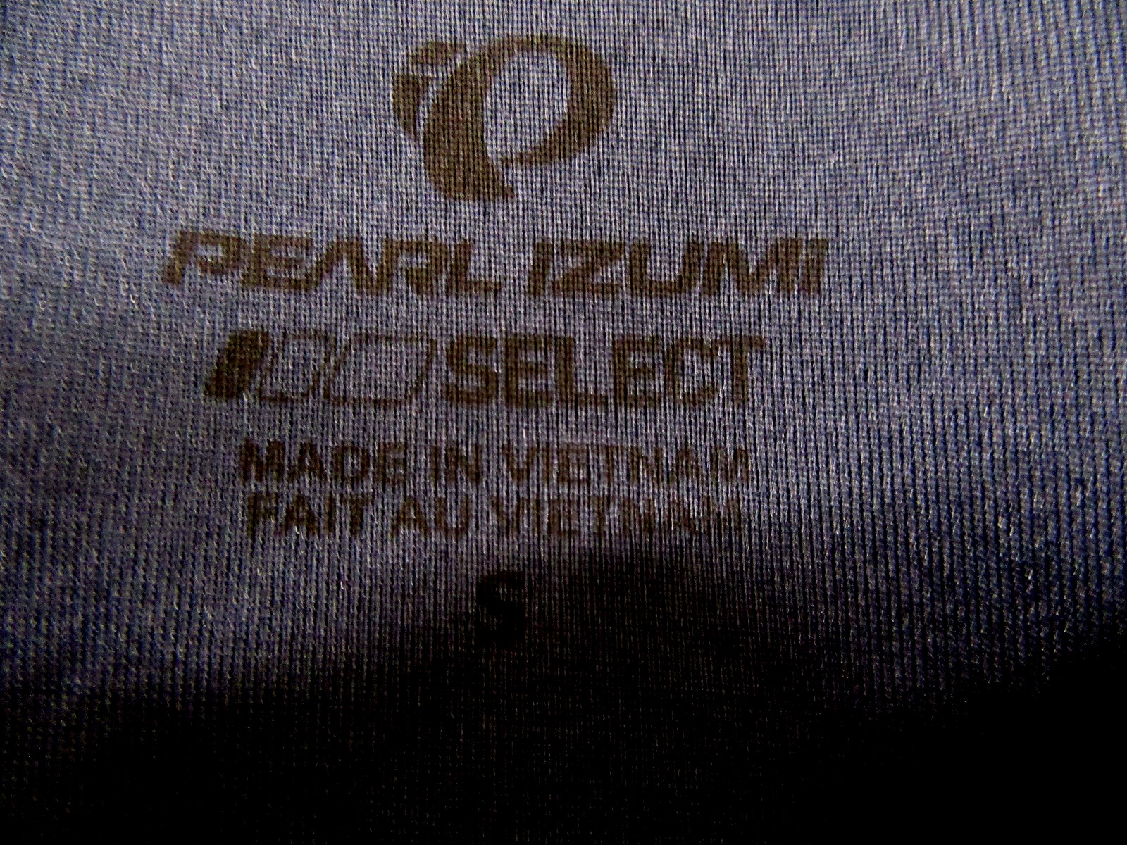 PEARL IZUMI Cycling-Bike Jersey Solid Navy Blue Small 100% polyester 1/2 zip