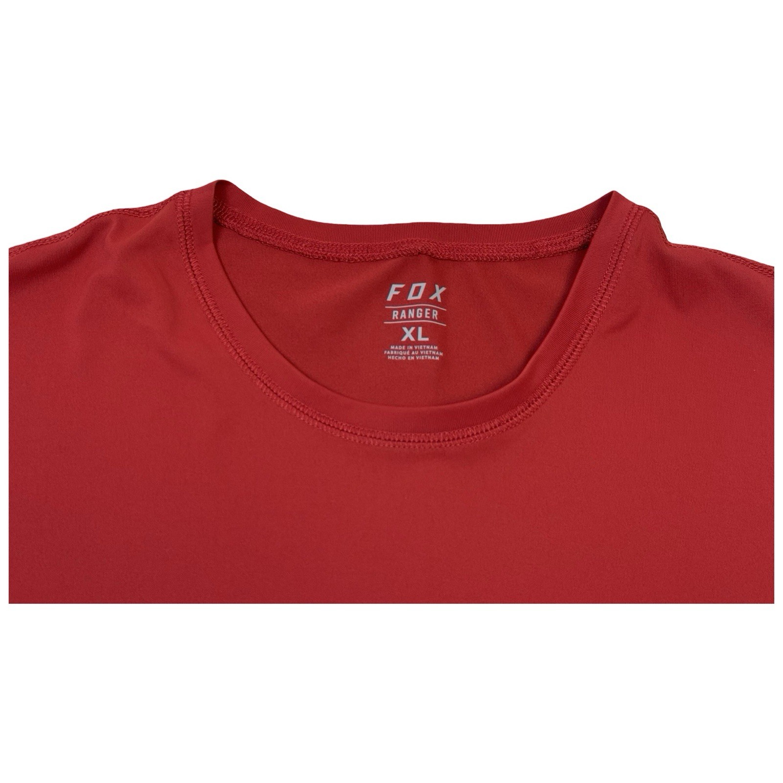 Fox Ranger Mens MTB Jersey Bright Cardinal Red Trudri Bike