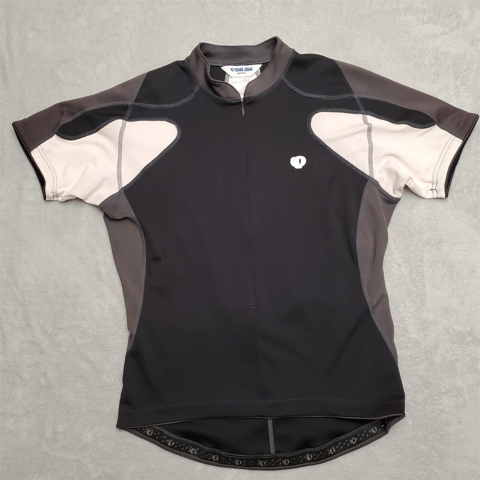 Pearl Izumi Cycling Jersey Womens Medium Bike Racing Short Sleeve 100% Polyester