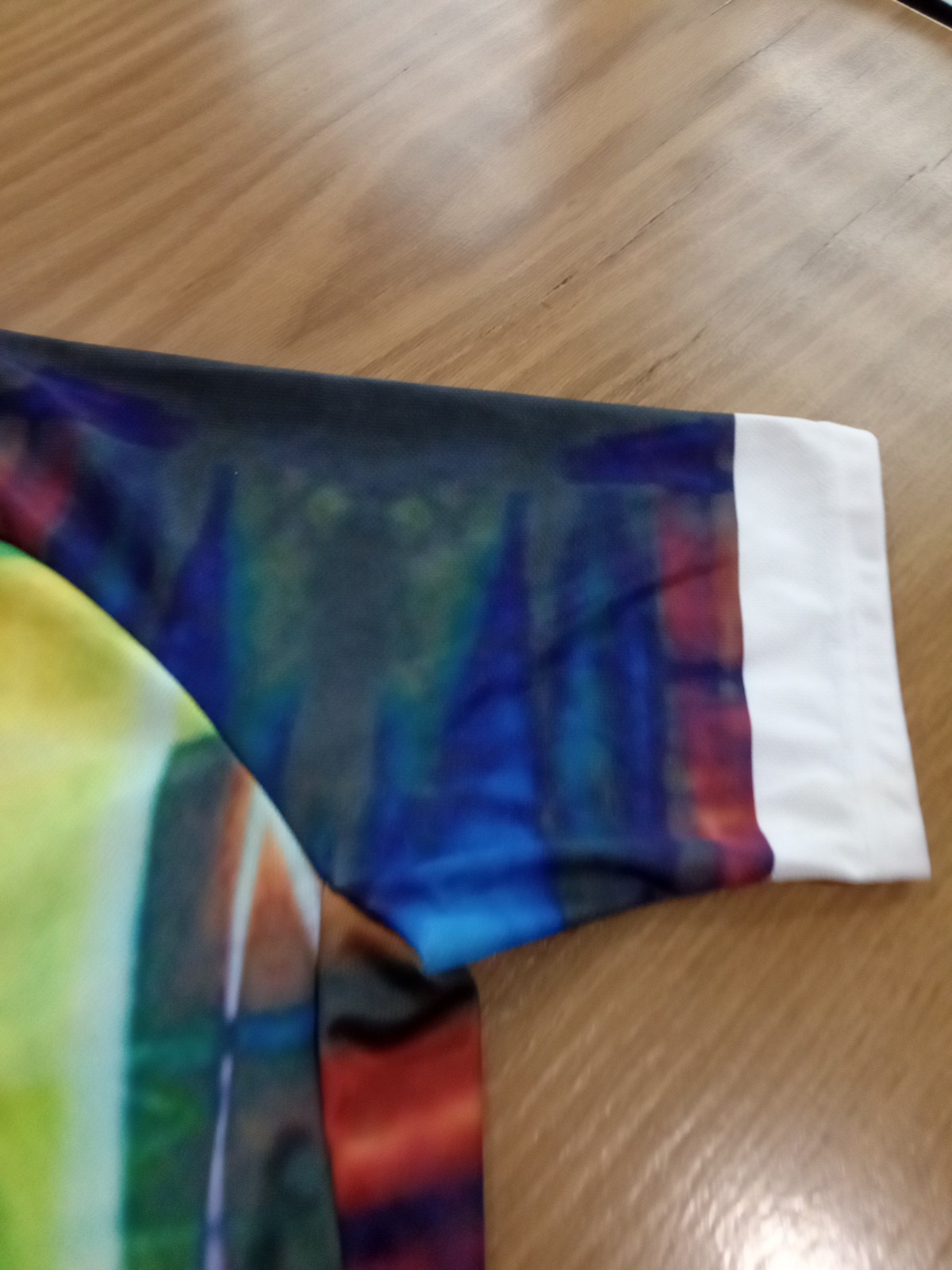Men Cycling Short SleeveJersey Quick Dry Breathable NWT XL Multicolor