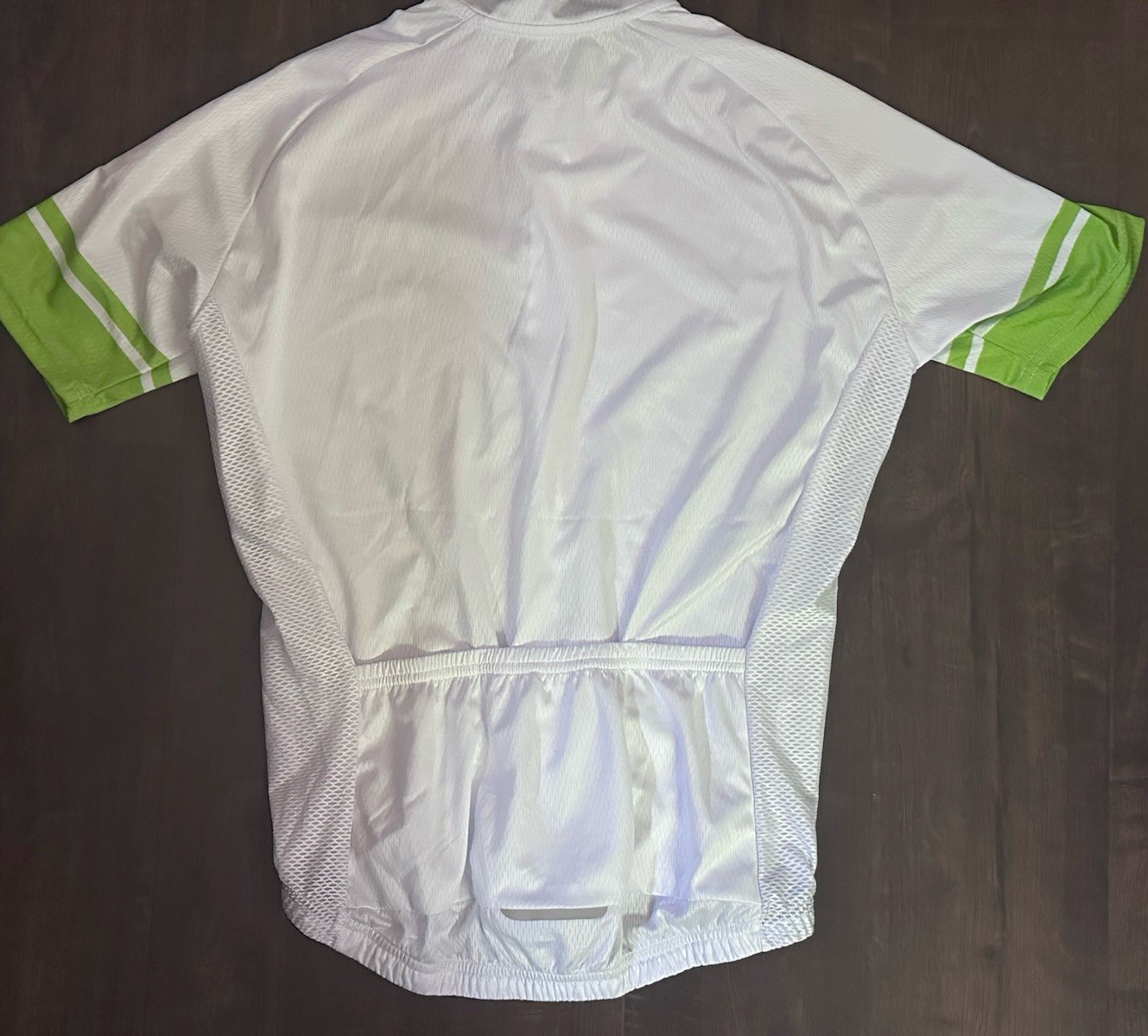 NEW Women’s Rscsports Cycling Jersey W/ Full zipper and green accents, Large