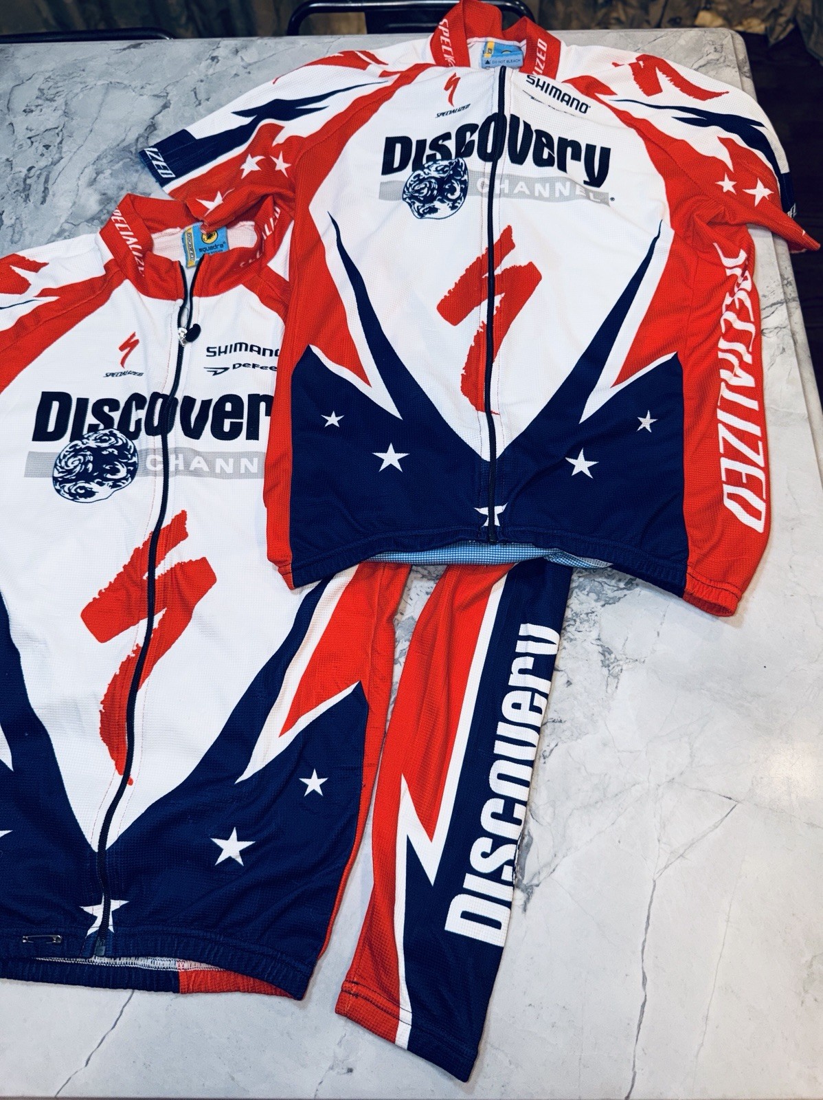 Authentic Vintage Pro Cycling Team Issue Lot Discovery USPS USA Prime Alliance