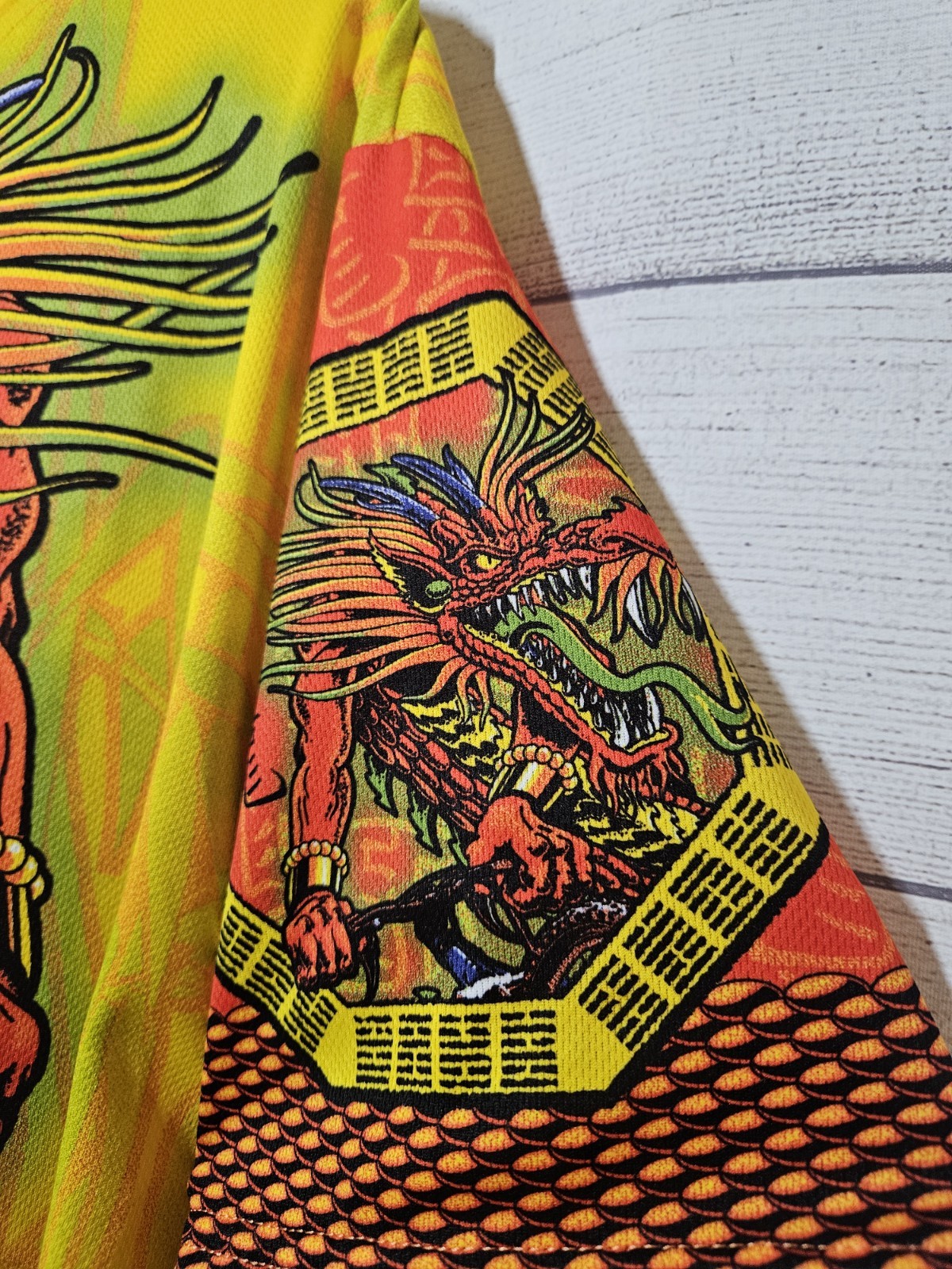 Primal Dragon’s Lair All Over Print Cycling Jersey Mens XXL w/ Back Pockets