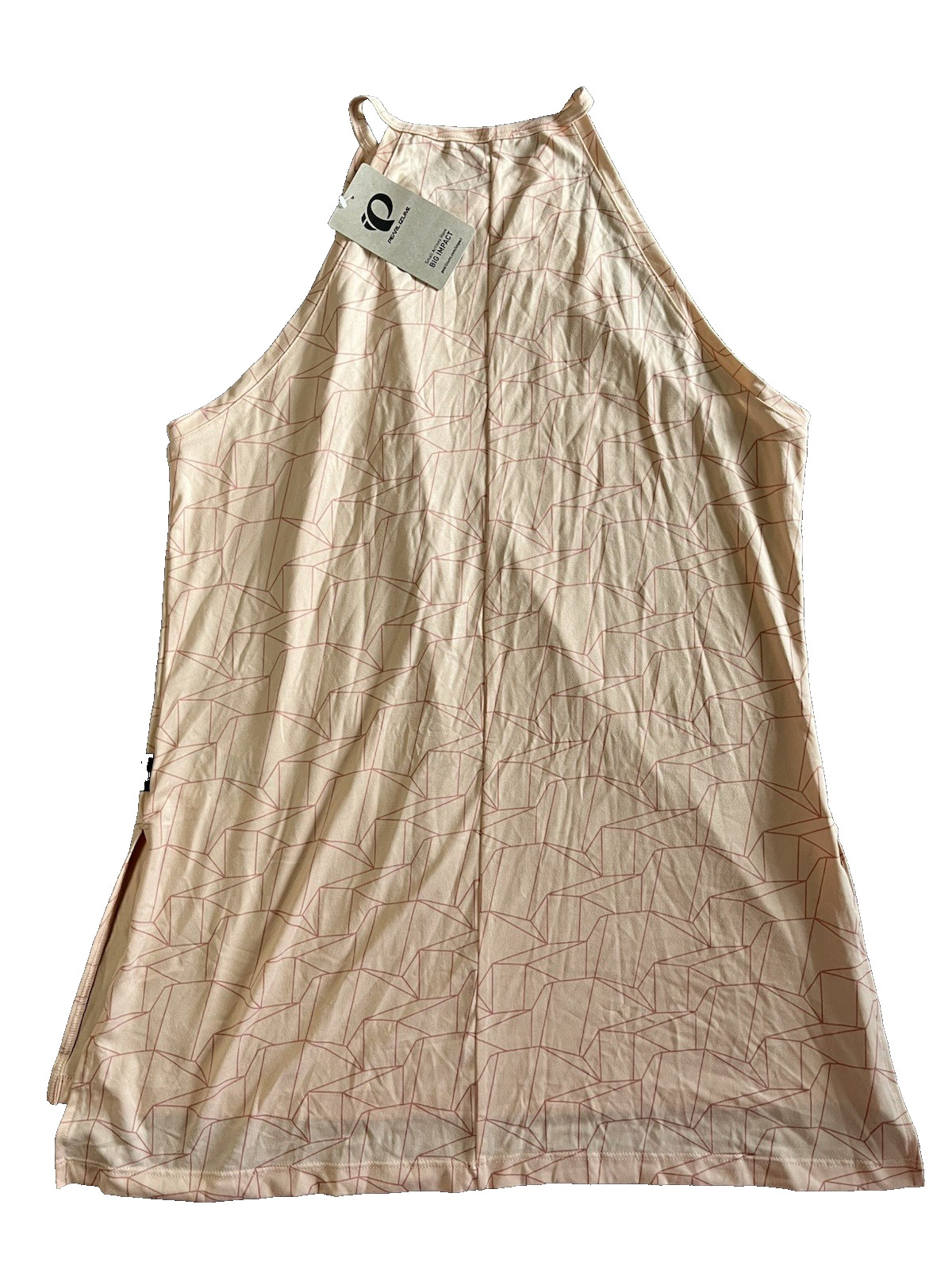 PEARL IZUMI Women’s Scape High Neck Pink Tank Exercise/Cycling Origami Sz M NWT