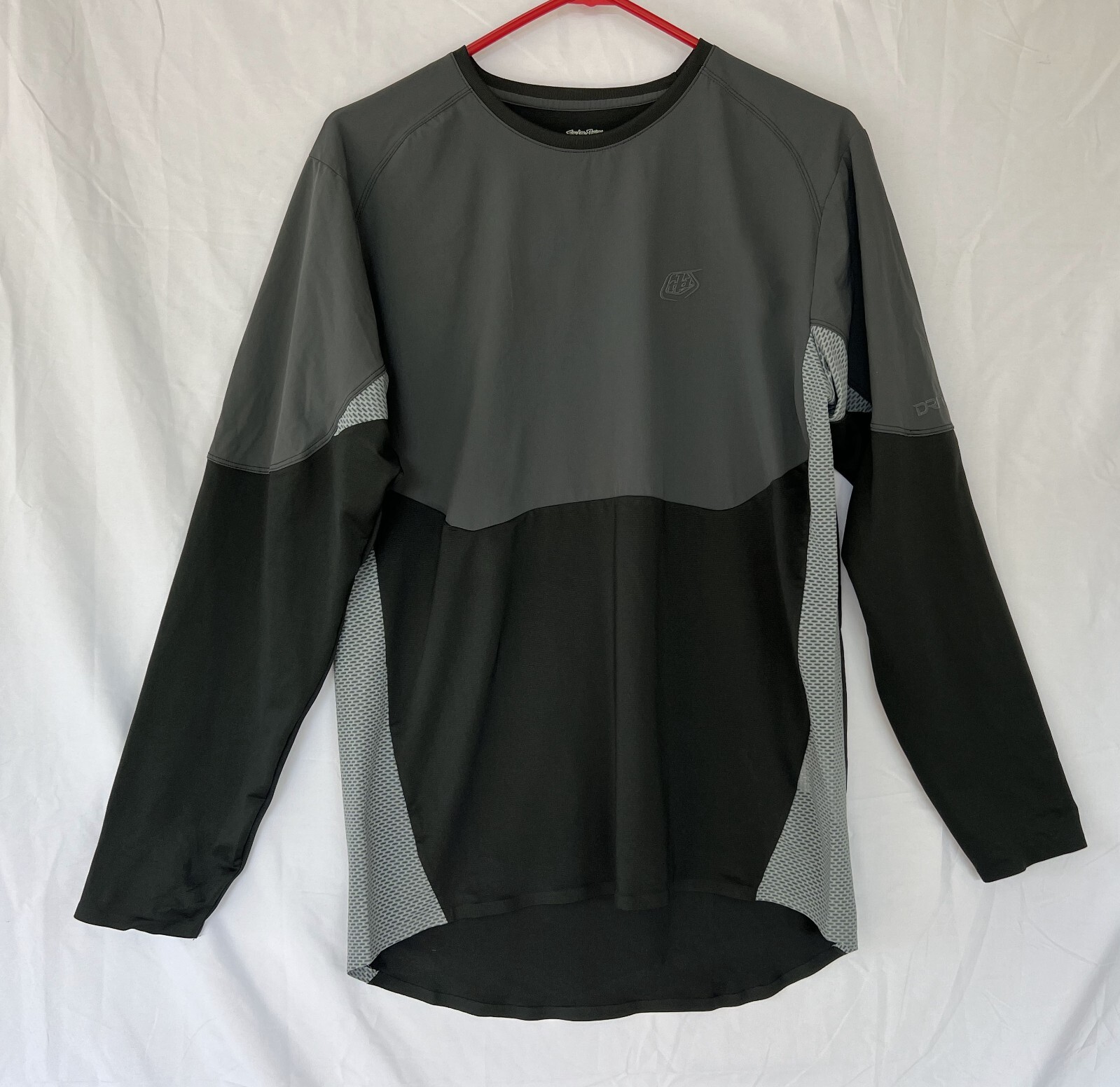 Troy Lee Designs TLD Mens Drift MTB Cycling Jersey Dark Charcoal Medium CLOSEOUT