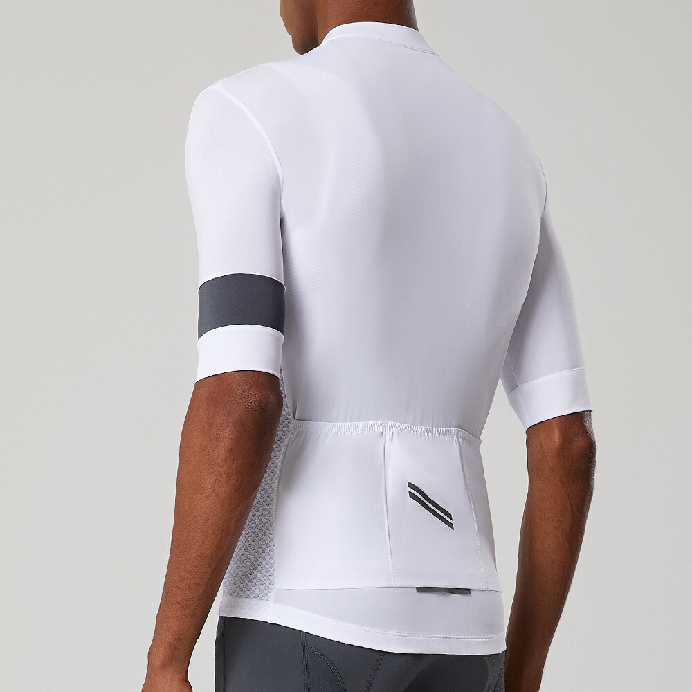 Mens Cycling Jersey Short Sleeve Road Bike Jersey MTB Bicycle Full Zip Shirts