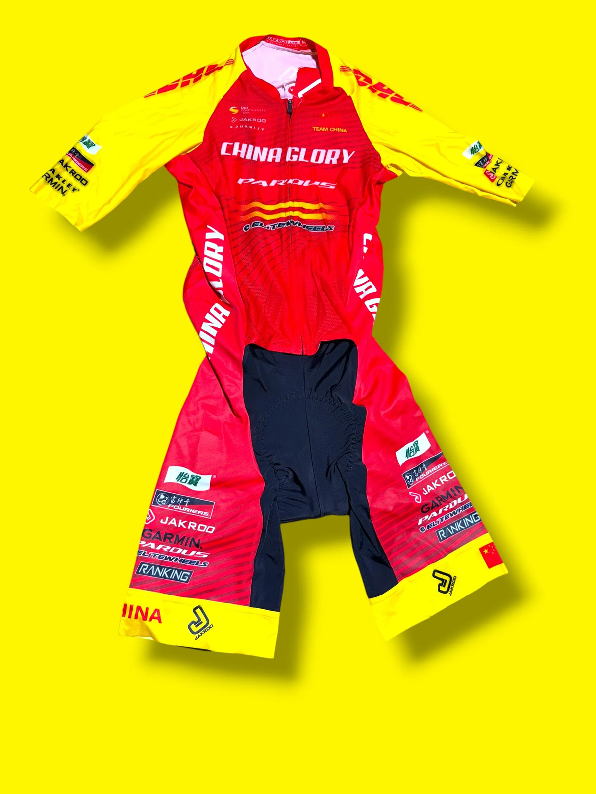 Aerosuit Roadsuit with Pockets | Jackroo | China Glory| Pro Cycling Kit