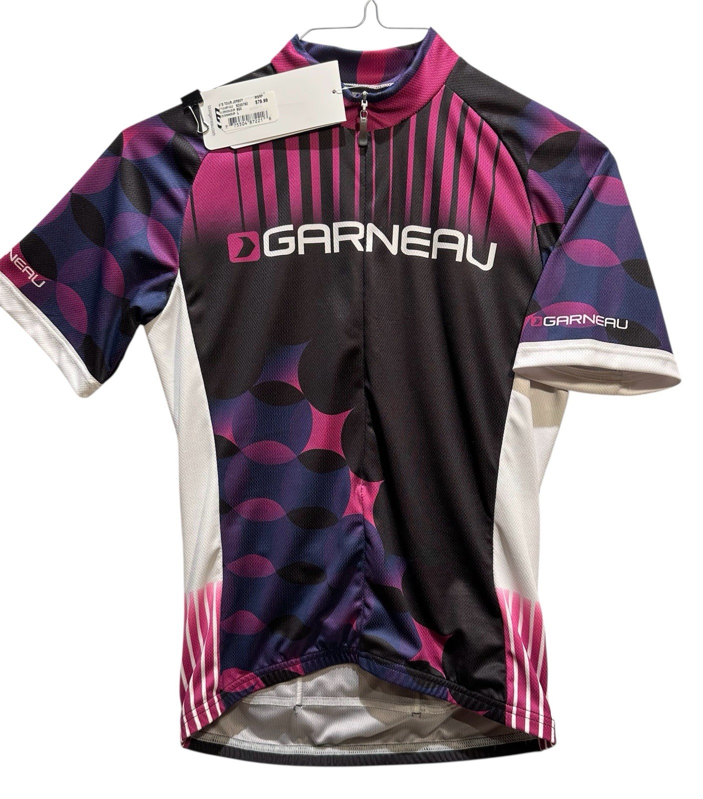Louis Garneau Cycling Tour Jersey NWT$80 Women’s Large 3/4-Zip Pockets Wicking