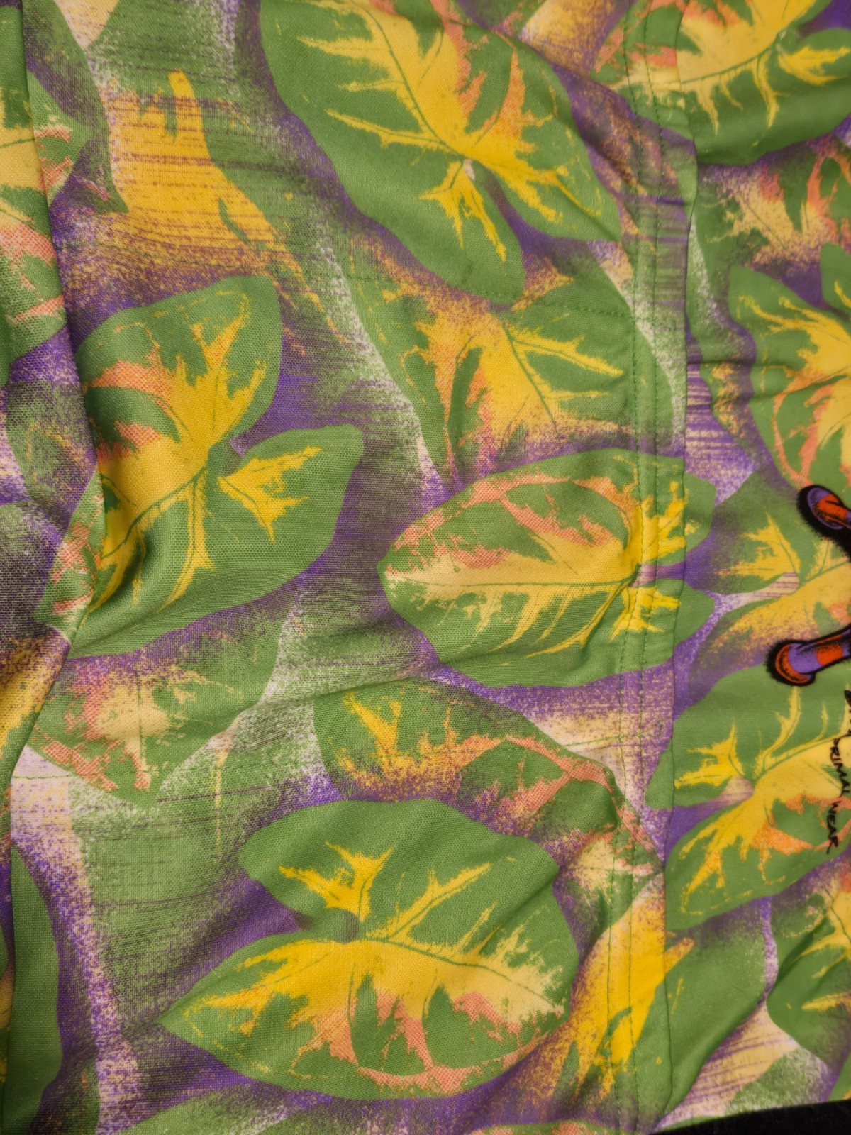 Vintage Primal Wear Cycling Jersey Zip Tree Frog Bike Bright Colorful Size MED.