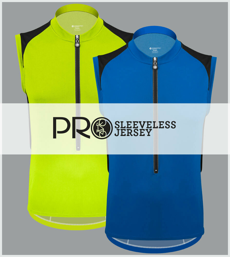 Aero Tech Men’s Pro Sleeveless Jersey – Sleeveless Cycling Jersey for Men