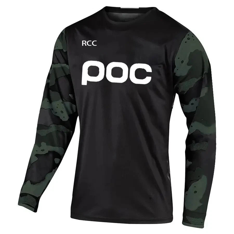 2026 Men’s Long Sleeve T-shirt Mountain Bike Off-Road Motorcycle Cycling Jersey