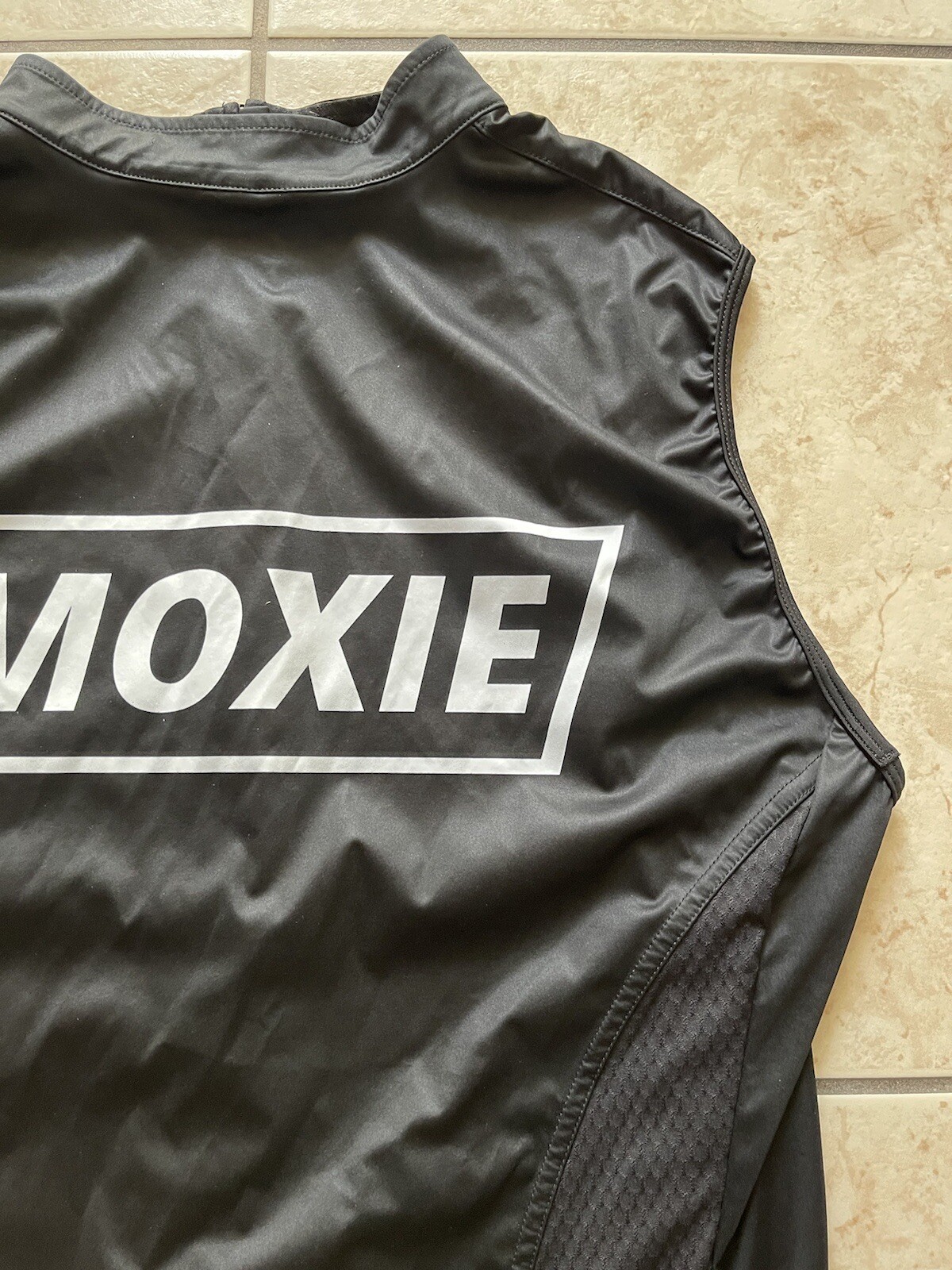 Cuore Men’s Sleeveless Moxie Racing Cycling Vest Black Large Training Bike Top