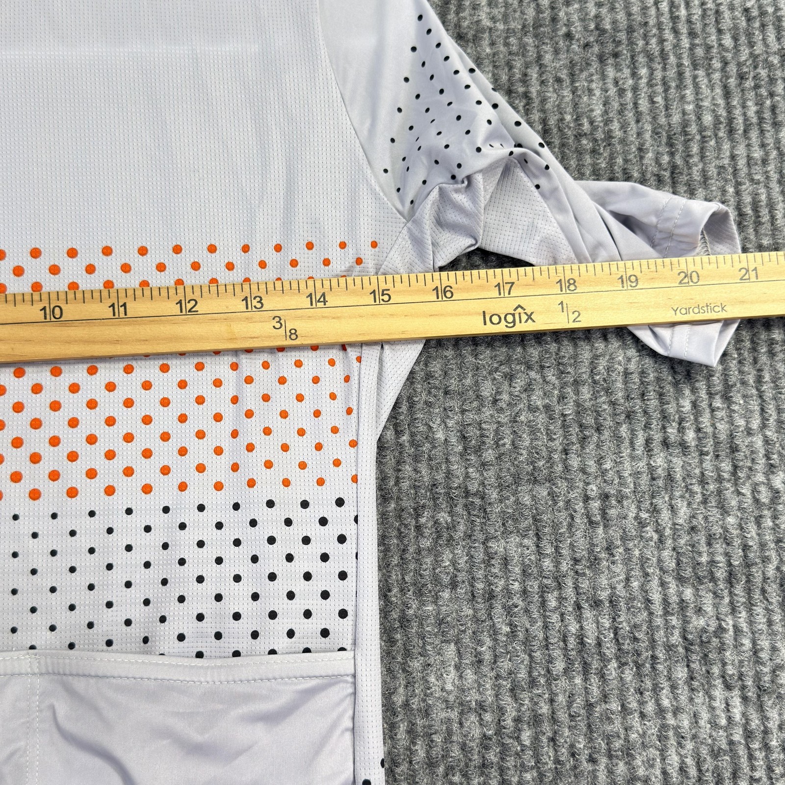 MAAP Cycling Jersey Mens Small Pro Fit Jersey Gray Strava Full Zip Pockets Italy